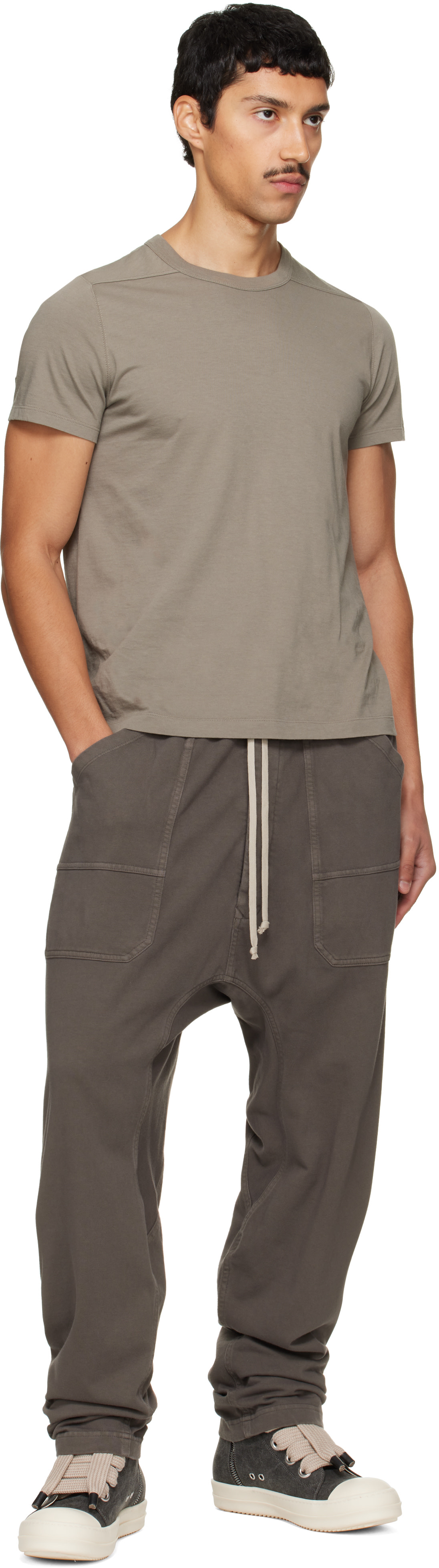 Rick Owens DRKSHDW - Gray Tower Classic Drawstring Cargo Pants
