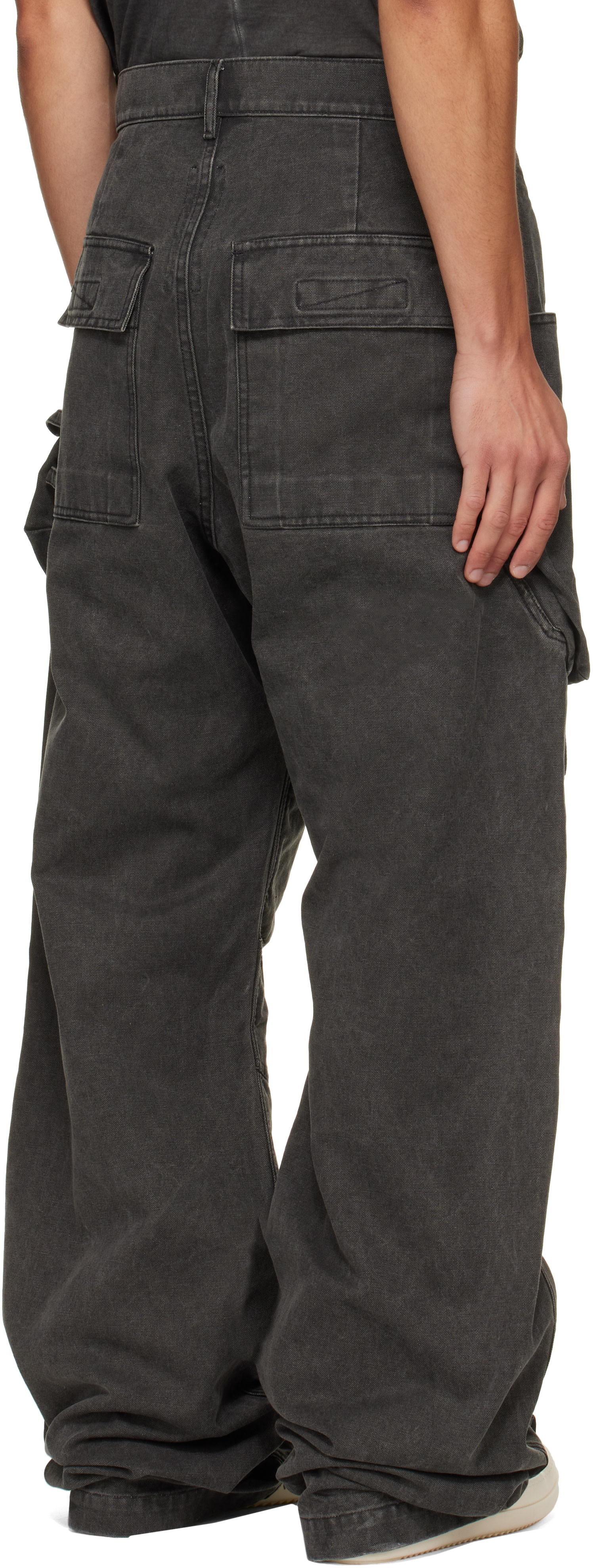 Rick Owens DRKSHDW - グレー Tower Stefan カーゴパンツ