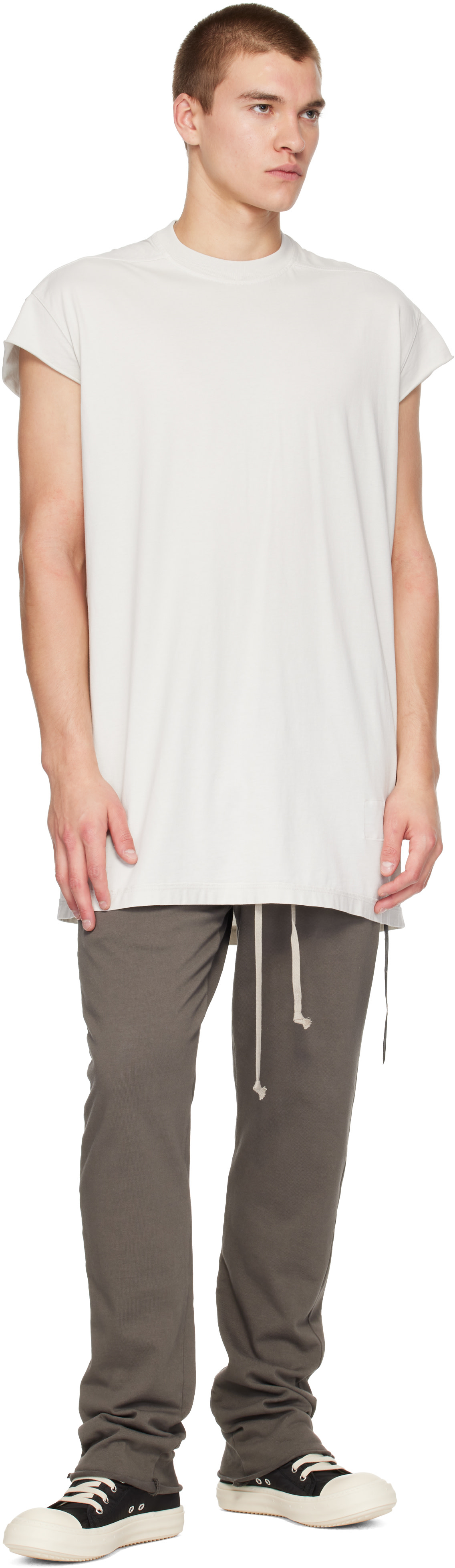 Rick Owens DRKSHDW - Gray Tower Berlin Drawstring Sweatpants