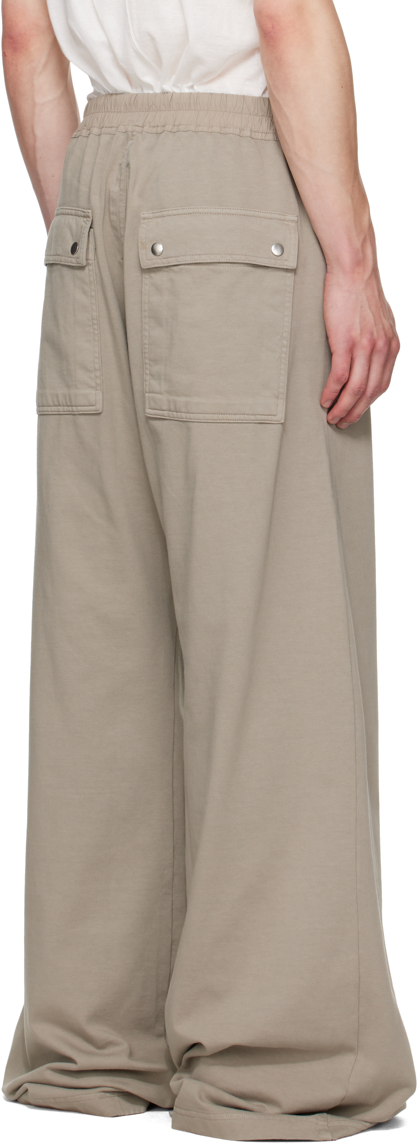 Rick Owens DRKSHDW: グレー Tower Geth Belas スウェットパンツ