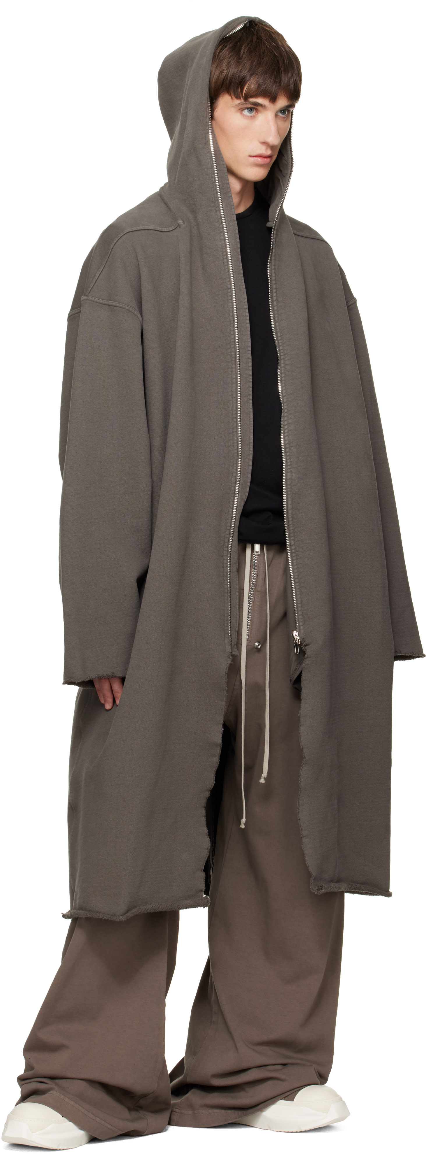 Rick Owens DRKSHDW: Brown Tower Geth Belas Sweatpants | SSENSE