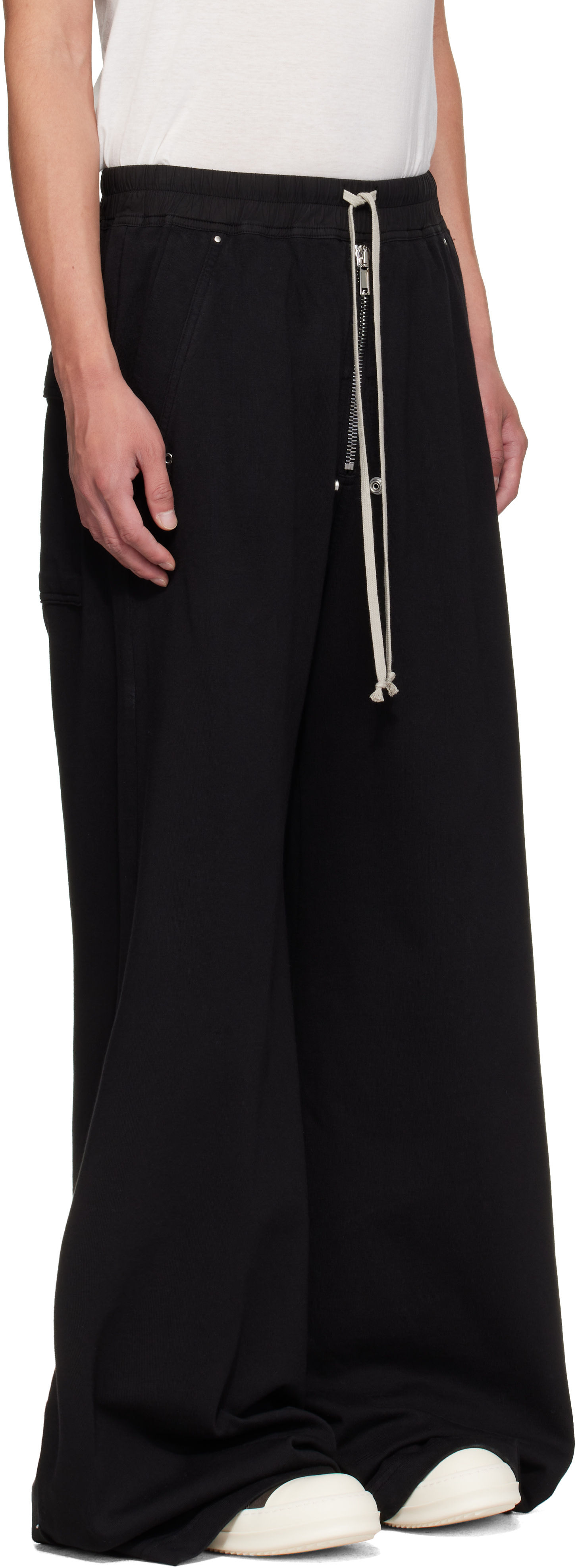 Rick Owens DRKSHDW: Black Tower Geth Belas Sweatpants | SSENSE