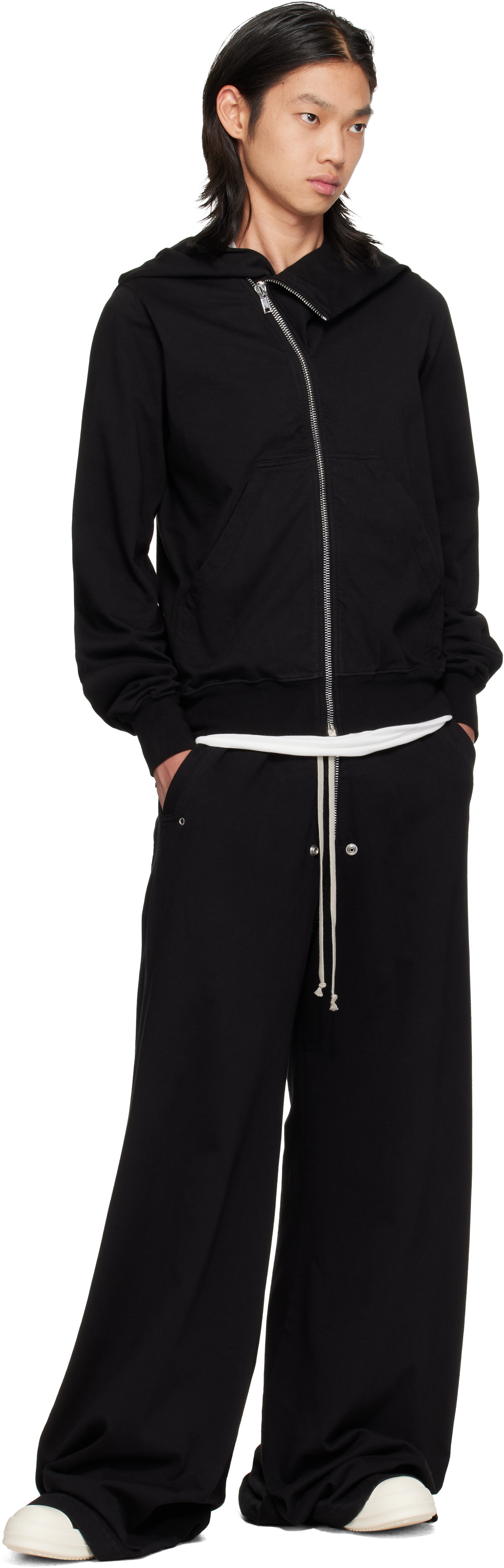 【限定】RICK OWENS DRKSHDW BELA SWEATPANTS Rick Owens DRKSHDW: Black Tower Geth Belas Sweatpants | SSENSE Canada