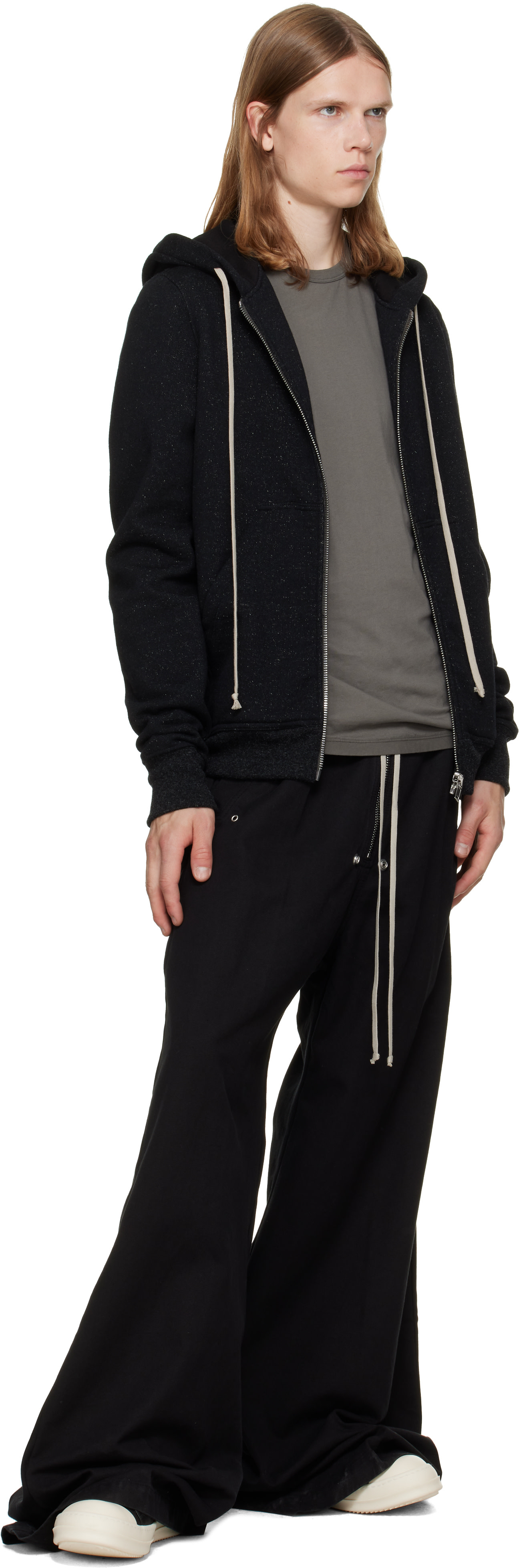 Rick Owens DRKSHDW: Black Tower Geth Belas Trousers | SSENSE