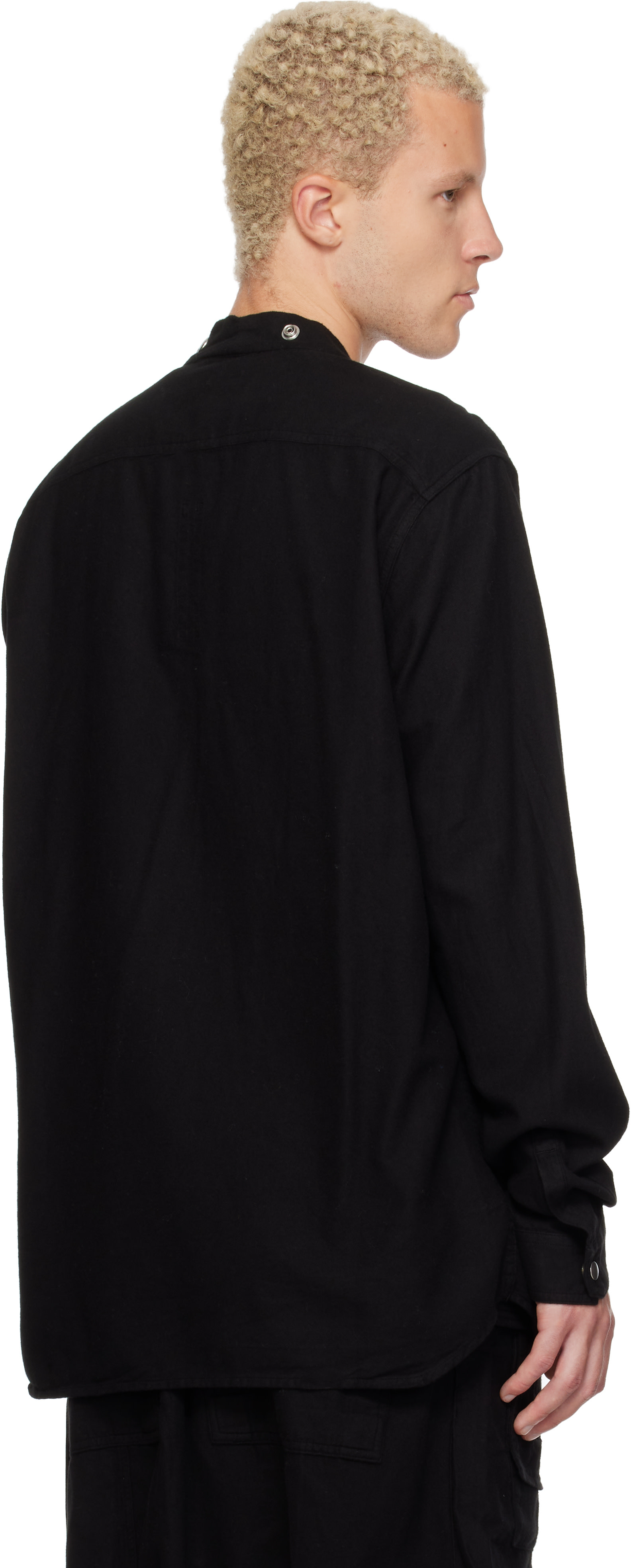 Rick Owens DRKSHDW: Black Tower Larry Shirt | SSENSE