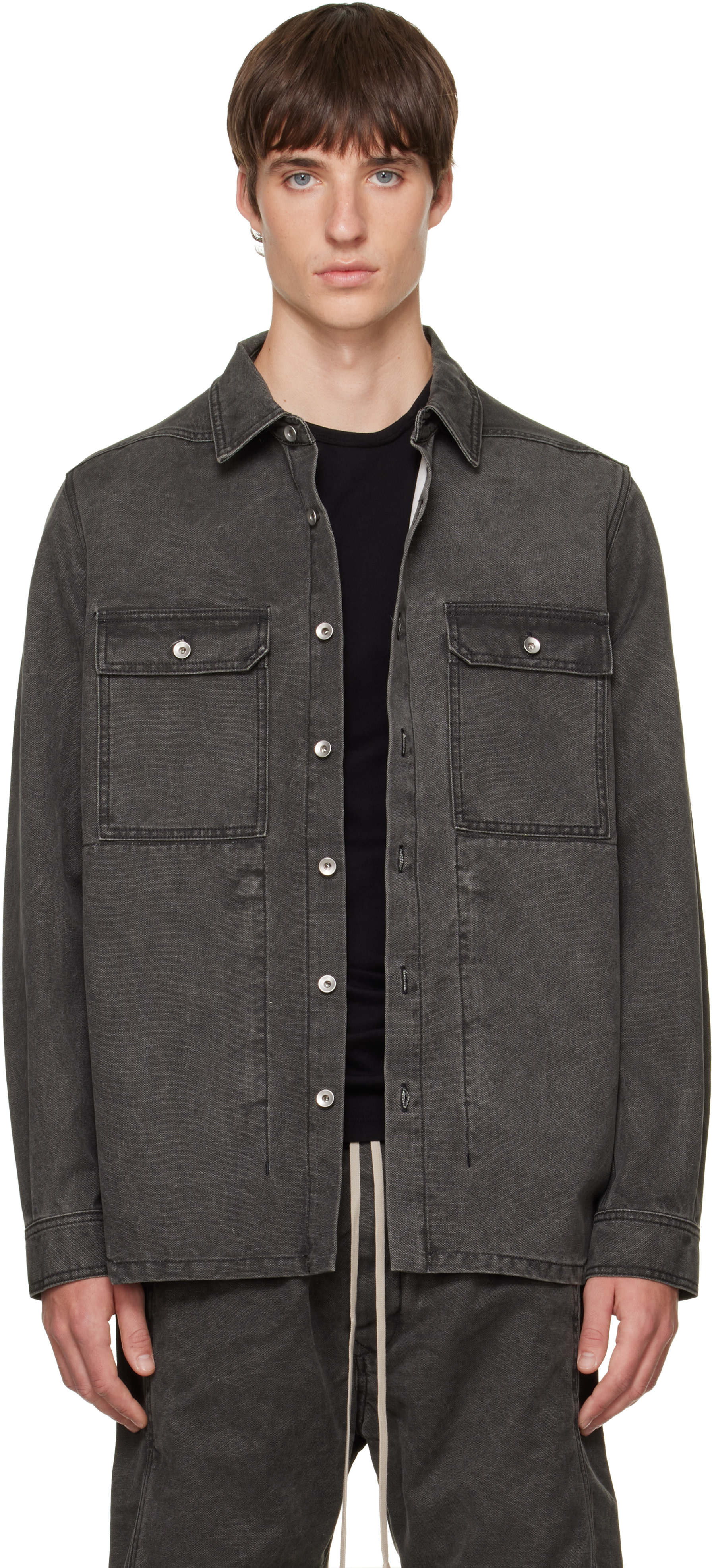 Rick Owens DRKSHDW - Gray Tower Outershirt