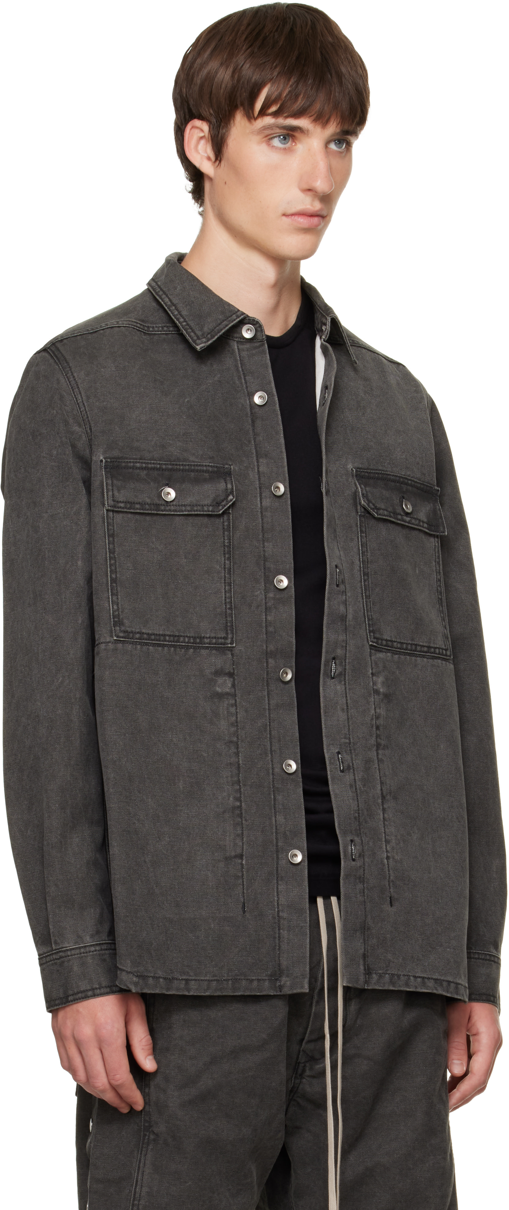 Rick Owens DRKSHDW - Gray Tower Outershirt