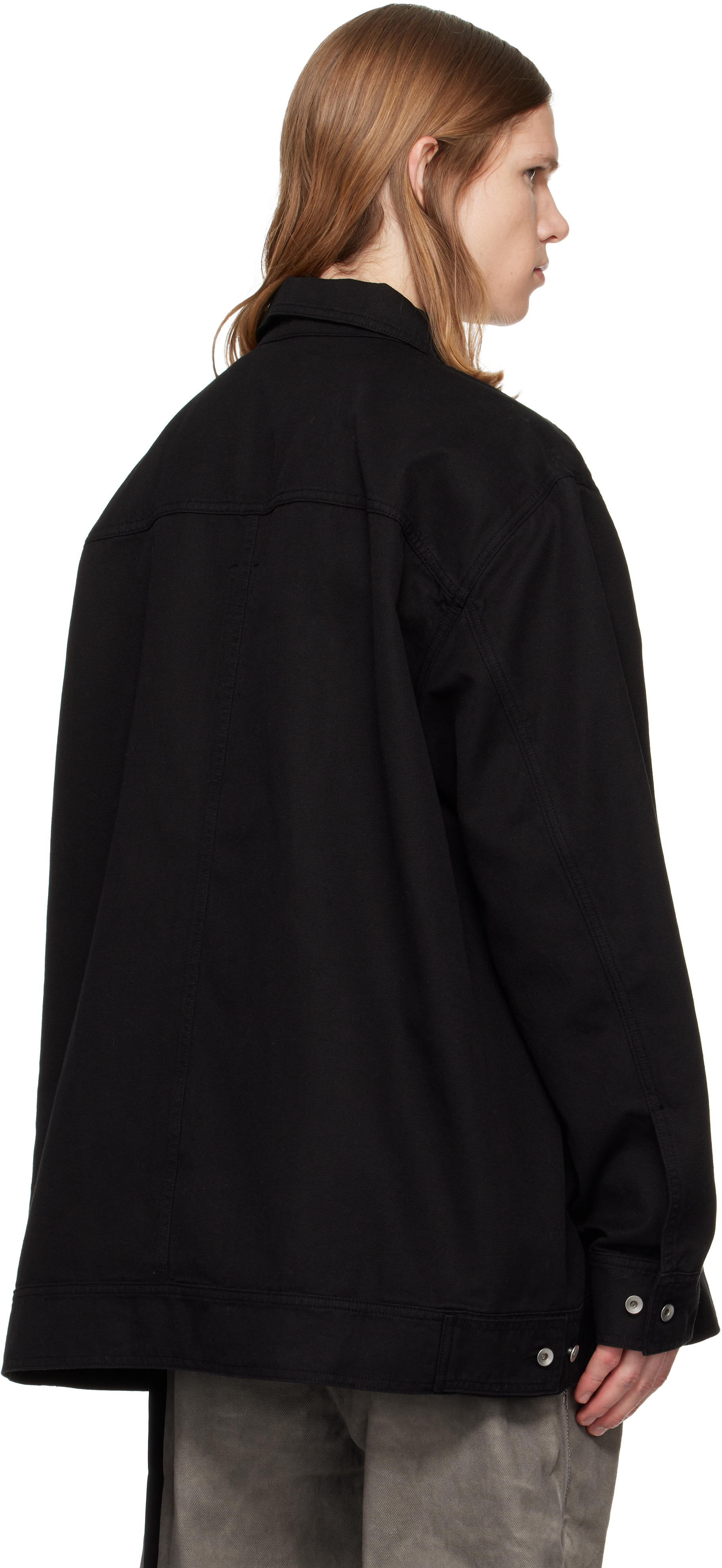Rick Owens Drkshdw - 블랙 타워 점보 워커 재킷