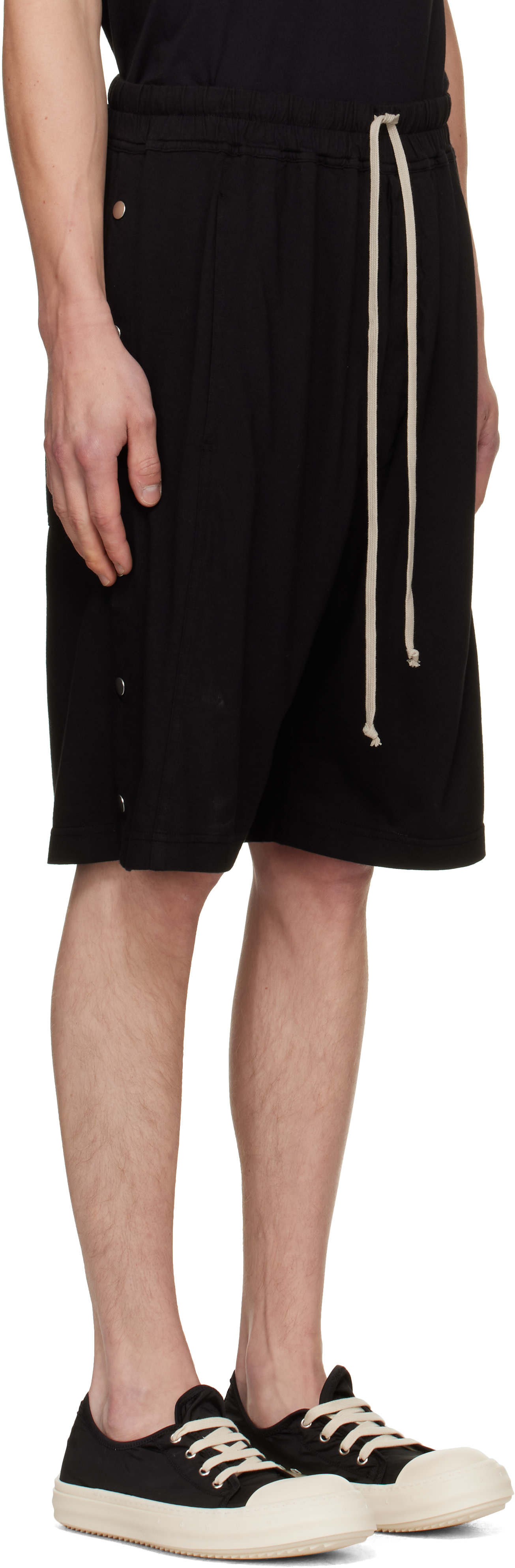 Rick Owens Drkshdw - 블랙 타워 푸셔 쇼츠