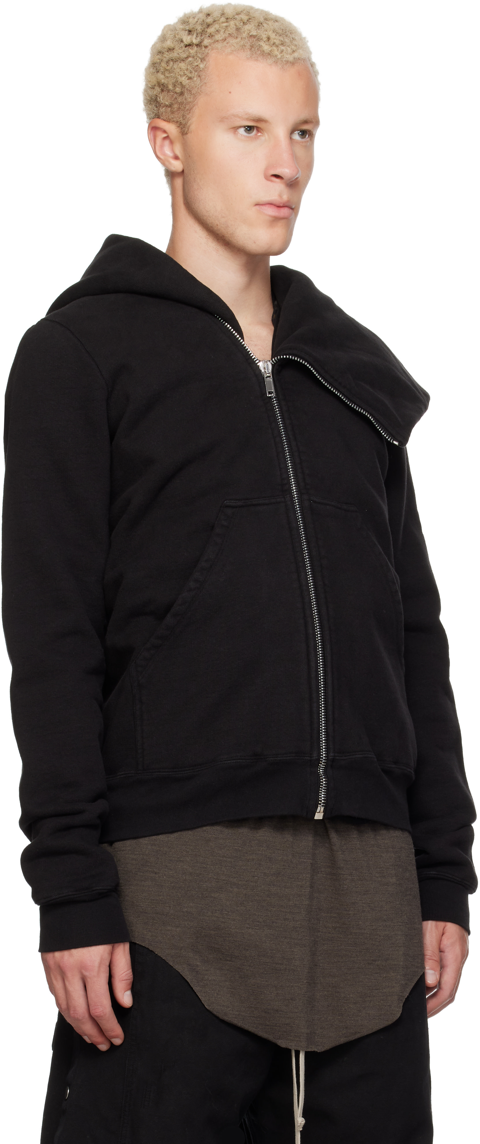 Rick Owens DRKSHDW - Pull à capuche Mountain noir - Tower