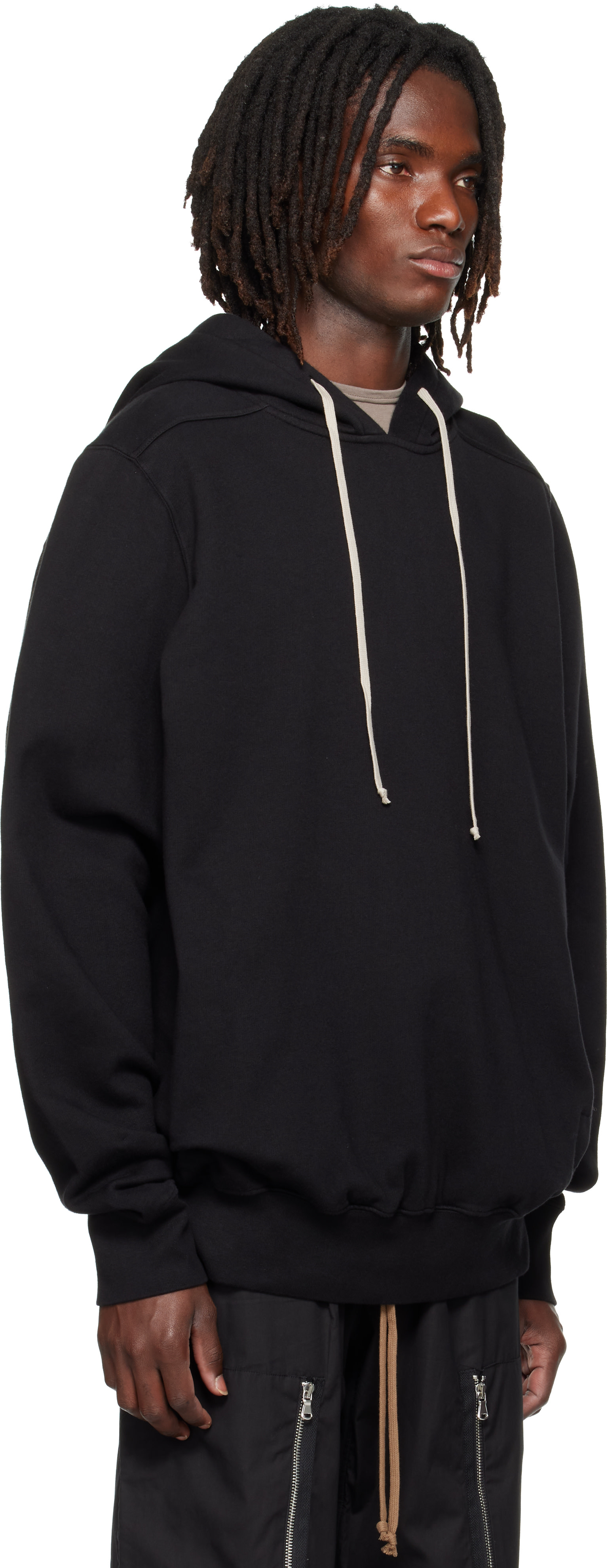 Rick Owens パーカー Rick Owens DRKSHDW: Black Tower Oversized Hoodie | SSENSE