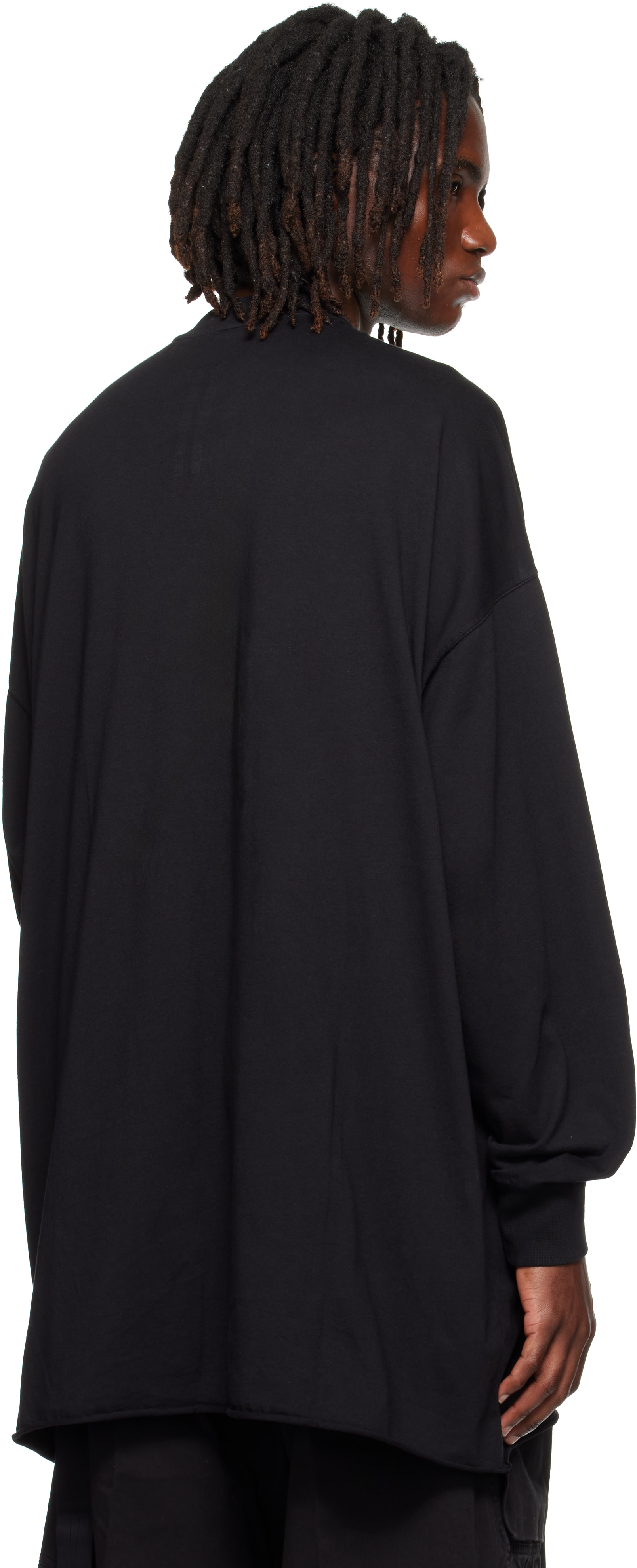 Rick Owens DRKSHDW - Pull molletonné Tommy noir - Tower