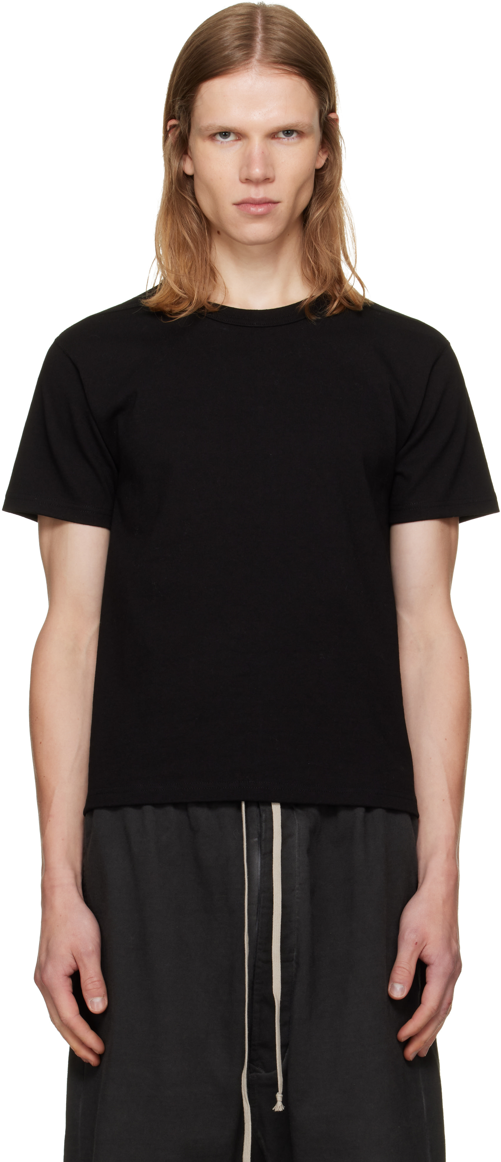 Rick Owens DRKSHDW: Black Tower Osterberg S/S T-shirt | SSENSE