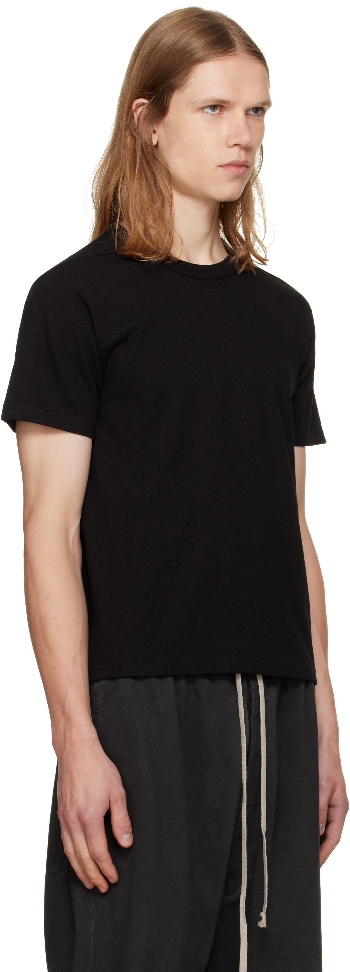 Rick Owens DRKSHDW: Black Tower Osterberg S/S T-shirt | SSENSE