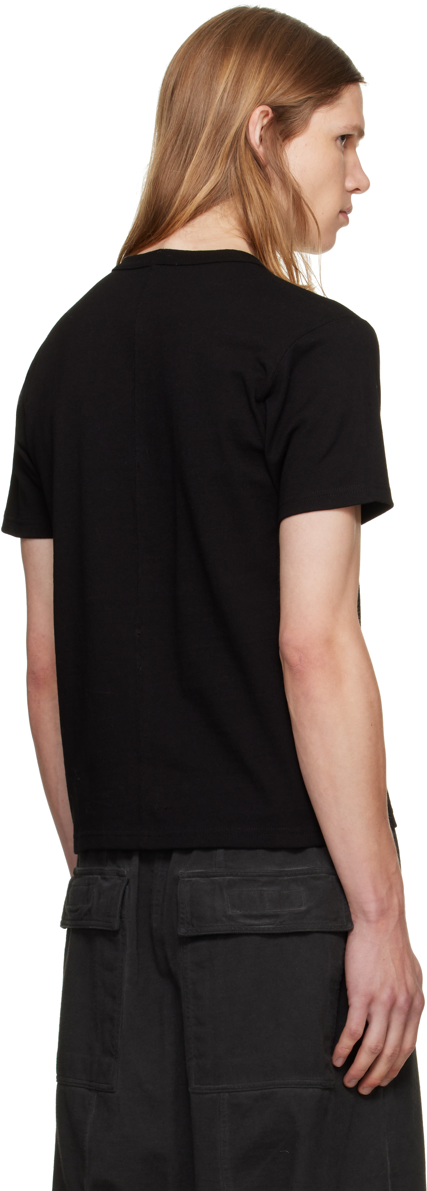 Rick Owens DRKSHDW: Black Tower Osterberg S/S T-shirt | SSENSE