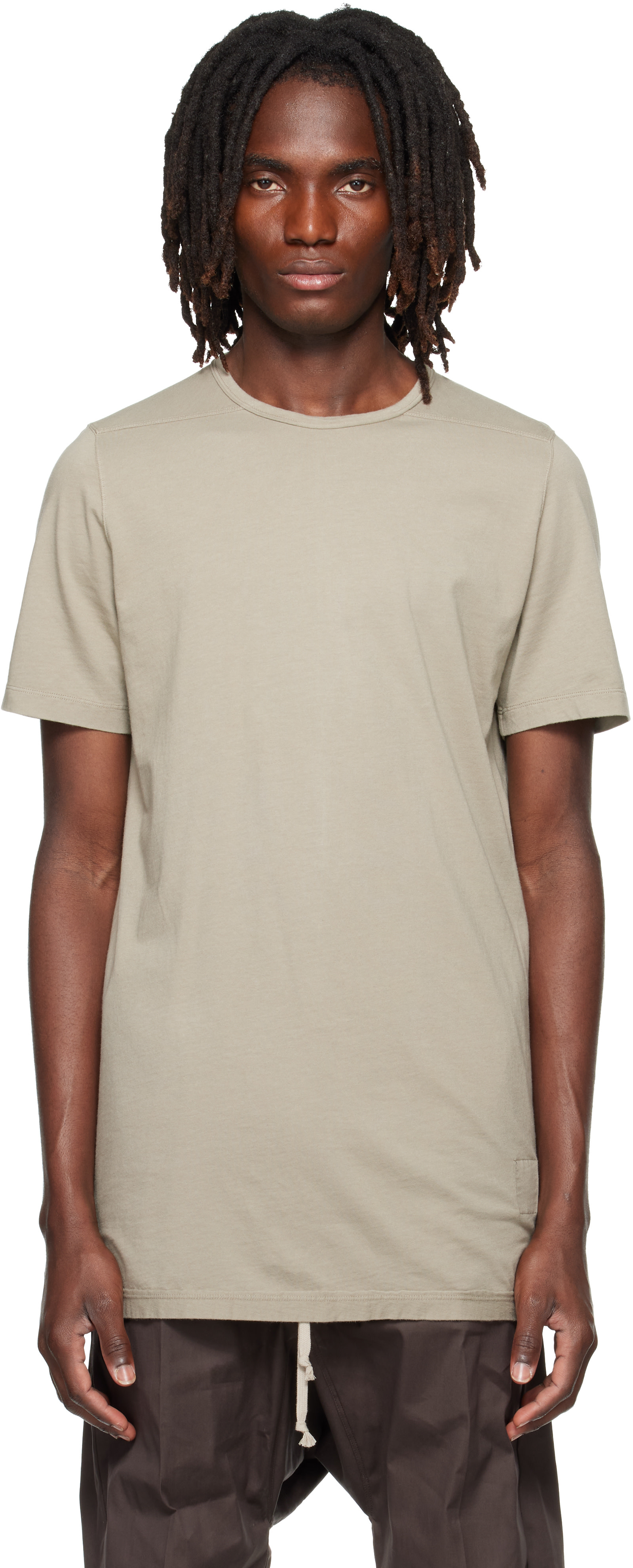 Rick Owens DRKSHDW: グレー Tower Level Tシャツ | SSENSE 日本