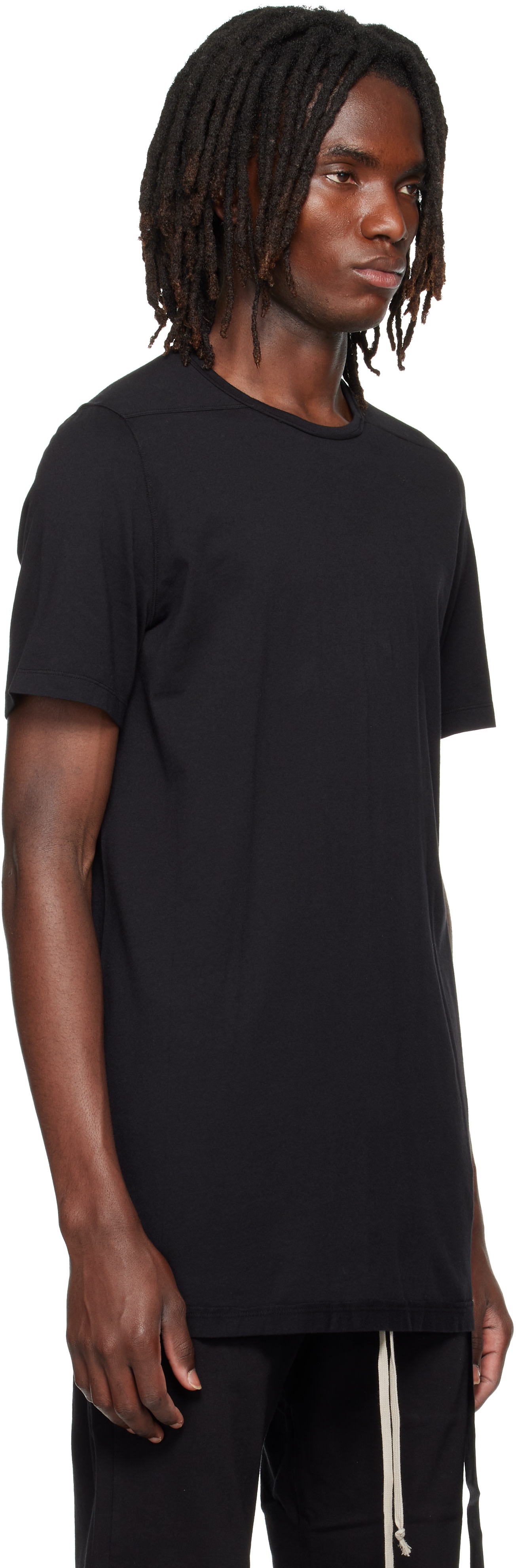 Rick Owens DRKSHDW: Black Tower Level T-shirt | SSENSE