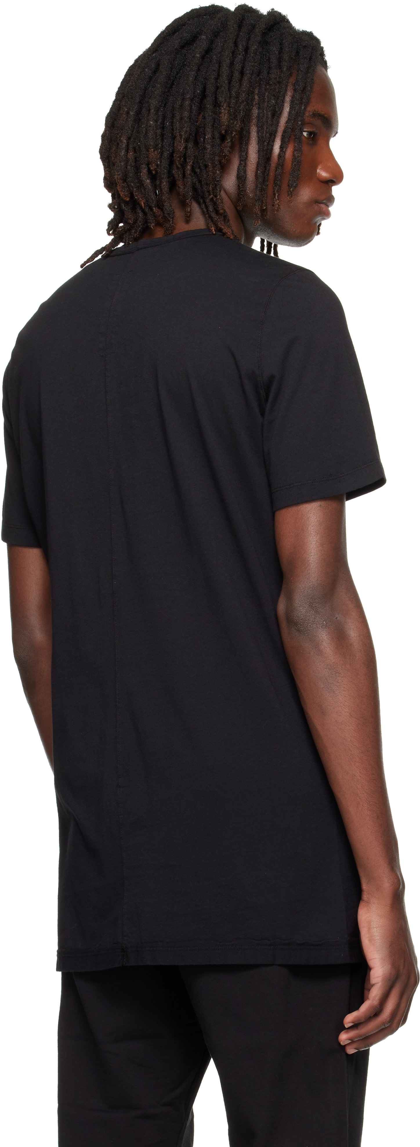 Rick Owens DRKSHDW: Black Tower Level T-shirt | SSENSE