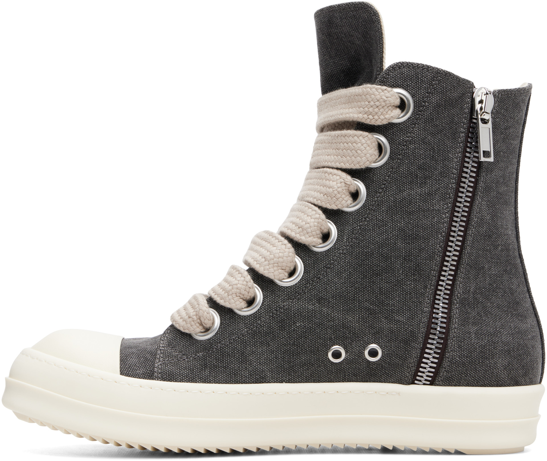 Rick Owens DRKSHDW: グレー Jumbolace Sneaks スニーカー | SSENSE 日本