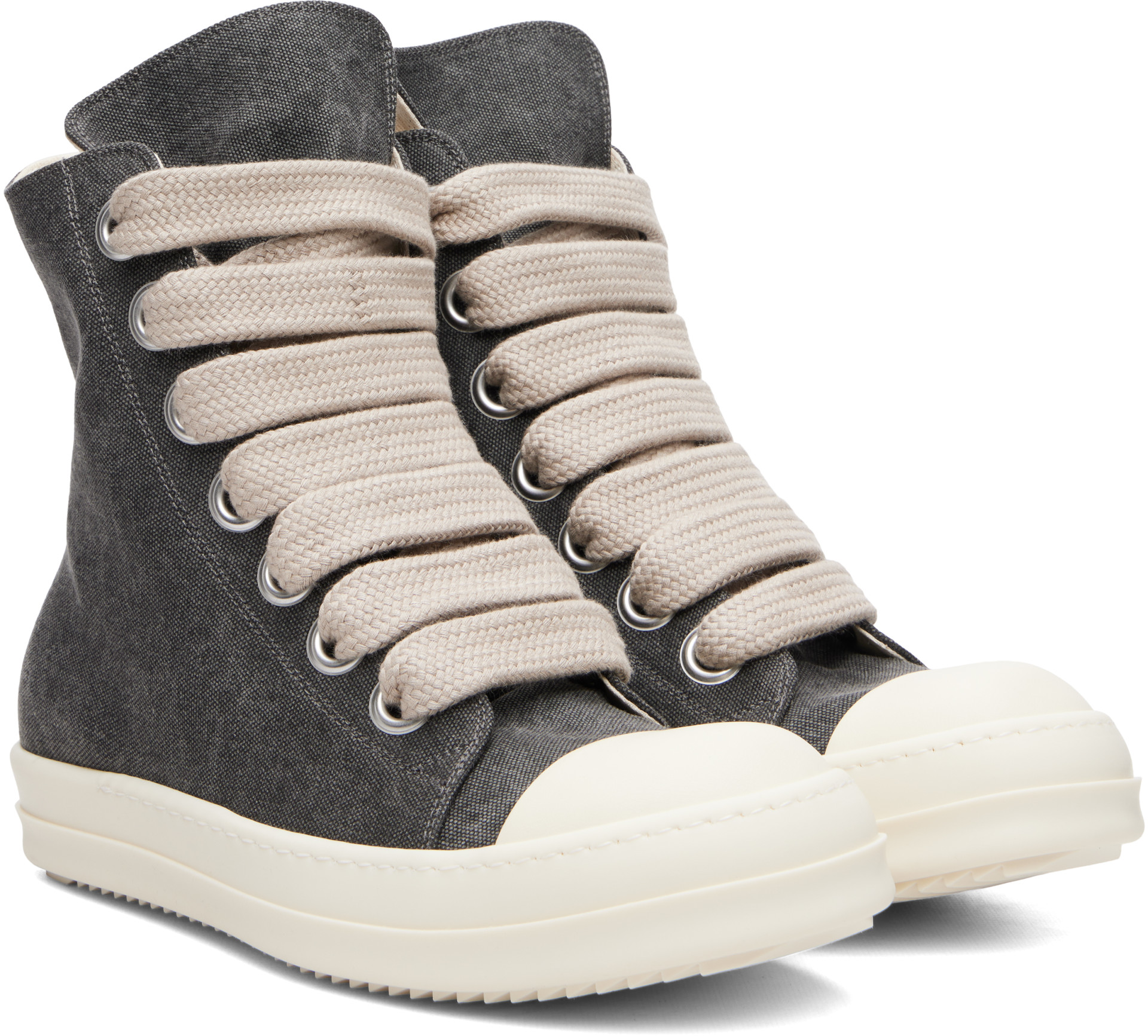 Rick Owens DRKSHDW: グレー Jumbolace Sneaks スニーカー | SSENSE 日本