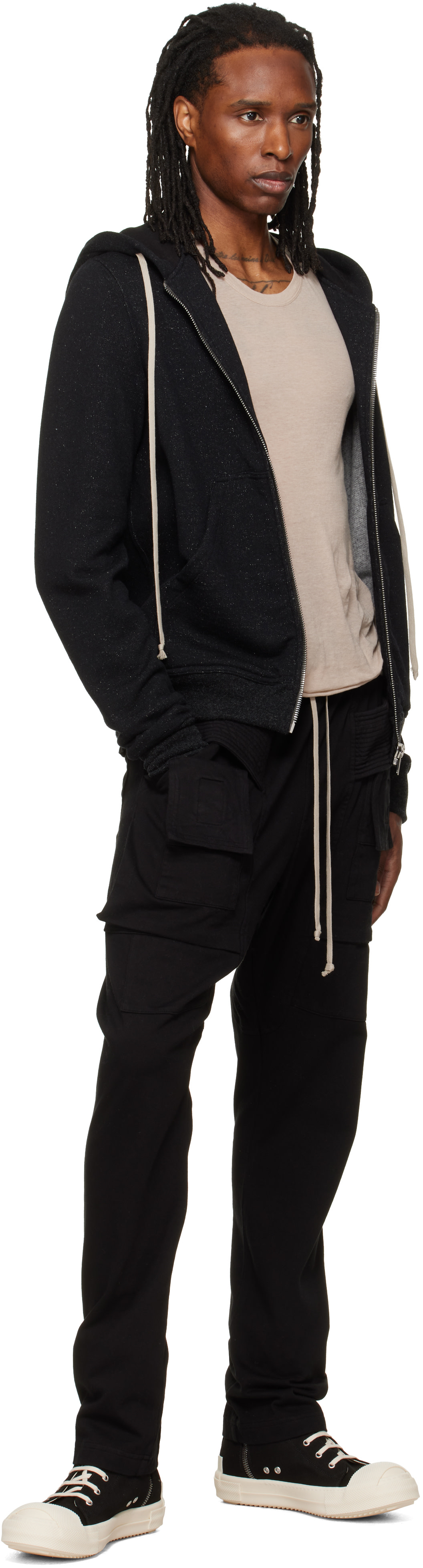 Rick Owens DRKSHDW: Black Tower Sneaks Sneakers | SSENSE Canada
