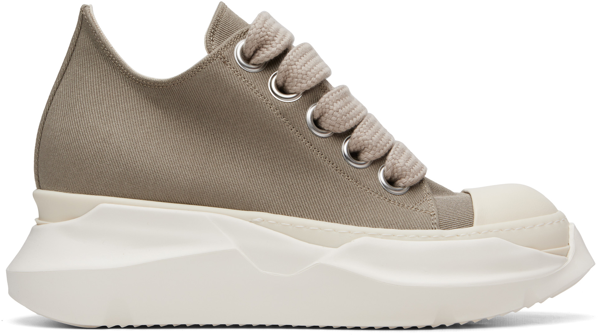 ちゃんぷrick owens  ソックスニーカー Rick Owens DRKSHDW: トープ Tower Jumbolace Abstract Low Sneaks
