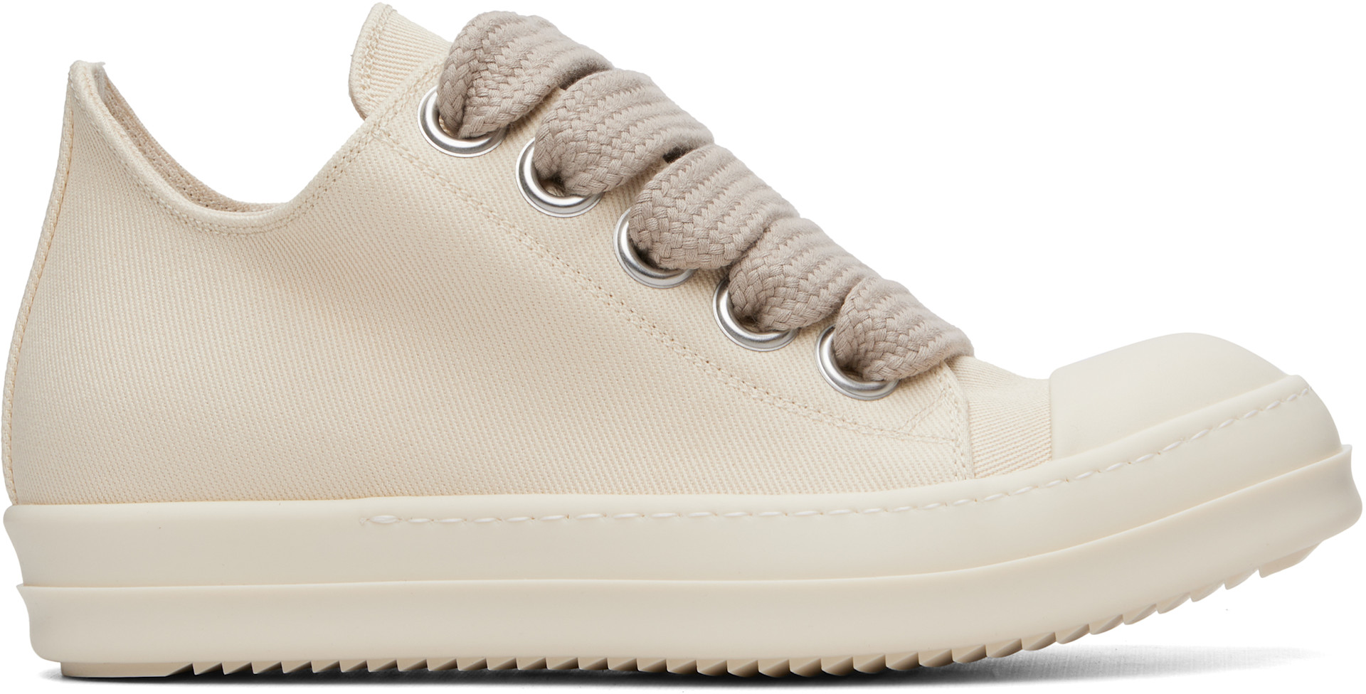 Rick Owens DRKSHDW: Off-White Tower Jumbolace Low Sneaks Sneakers