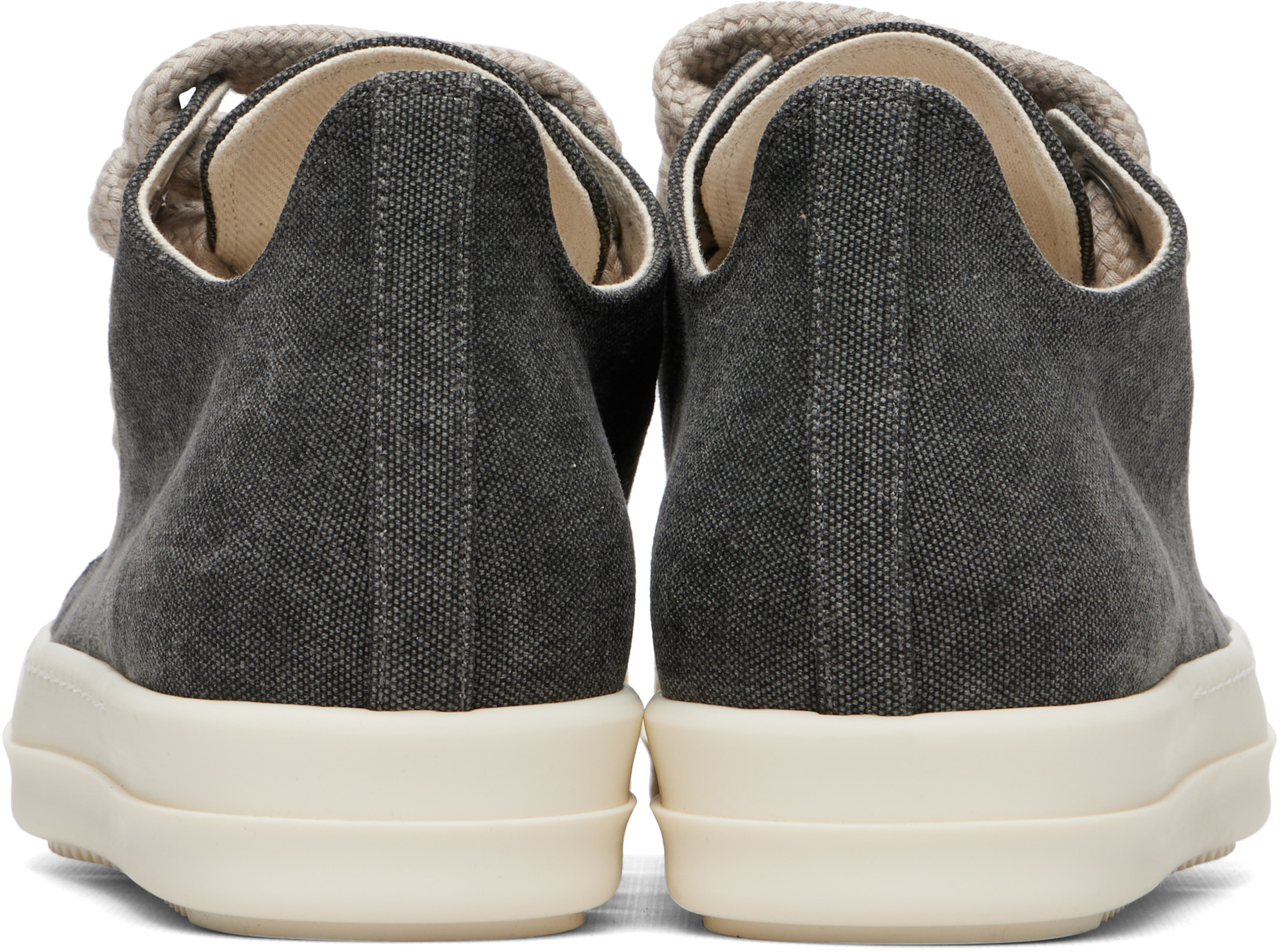 Rick Owens DRKSHDW: グレー Jumbolace Low スニーカー | SSENSE 日本