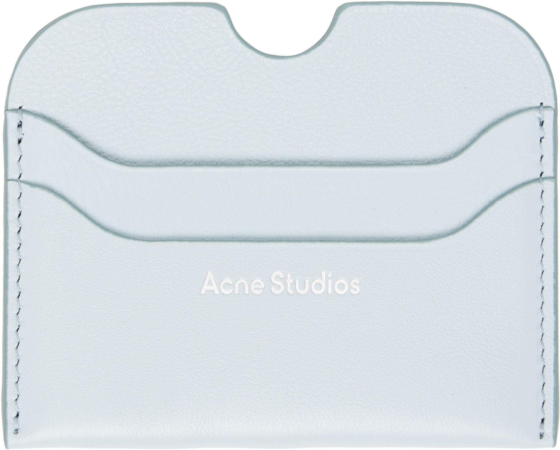 Acne Studios - 블루 카프스킨 카드 지갑