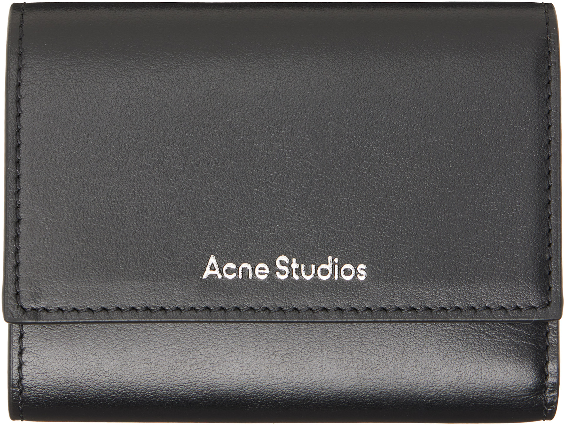 Acne Studios - 블랙 가죽 지갑
