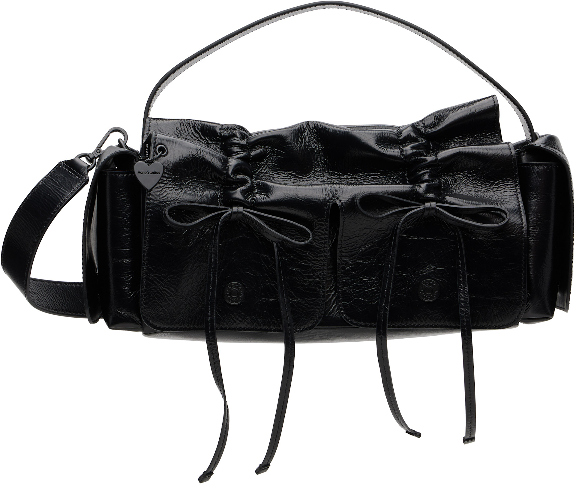 Acne Studios - Black Multipocket Shoulder Bag