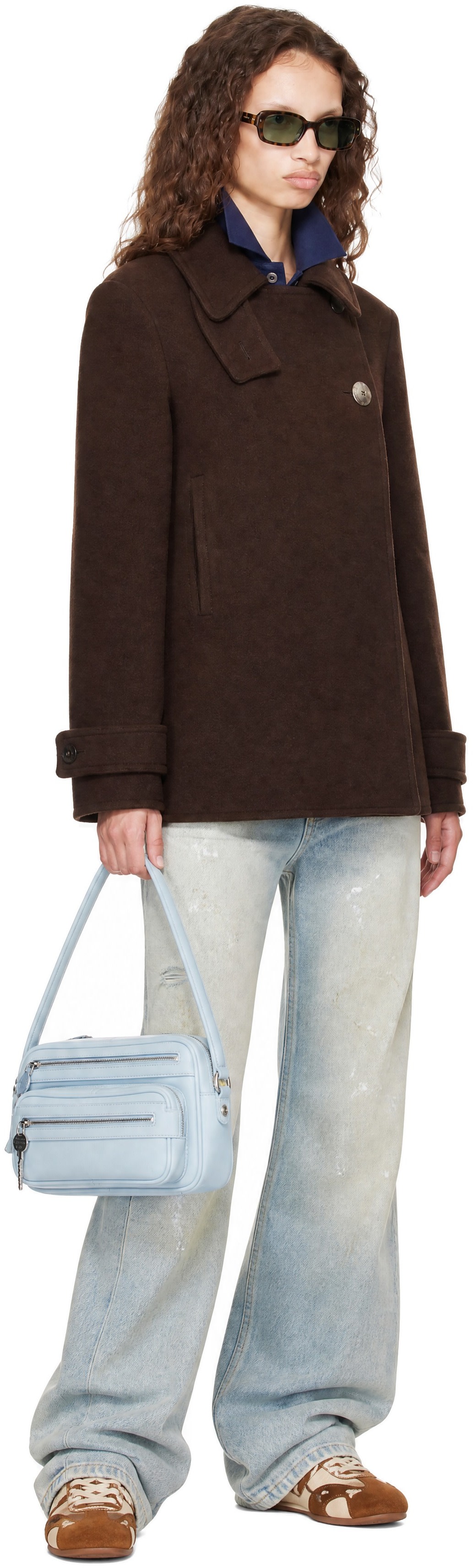 Acne Studios - Brown Single-Breasted Wool Jacket