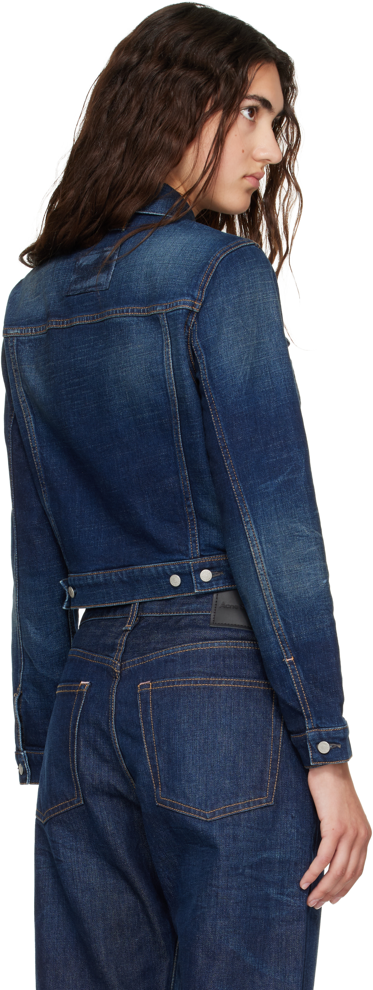 Acne Studios - Blue Fitted Denim Jacket