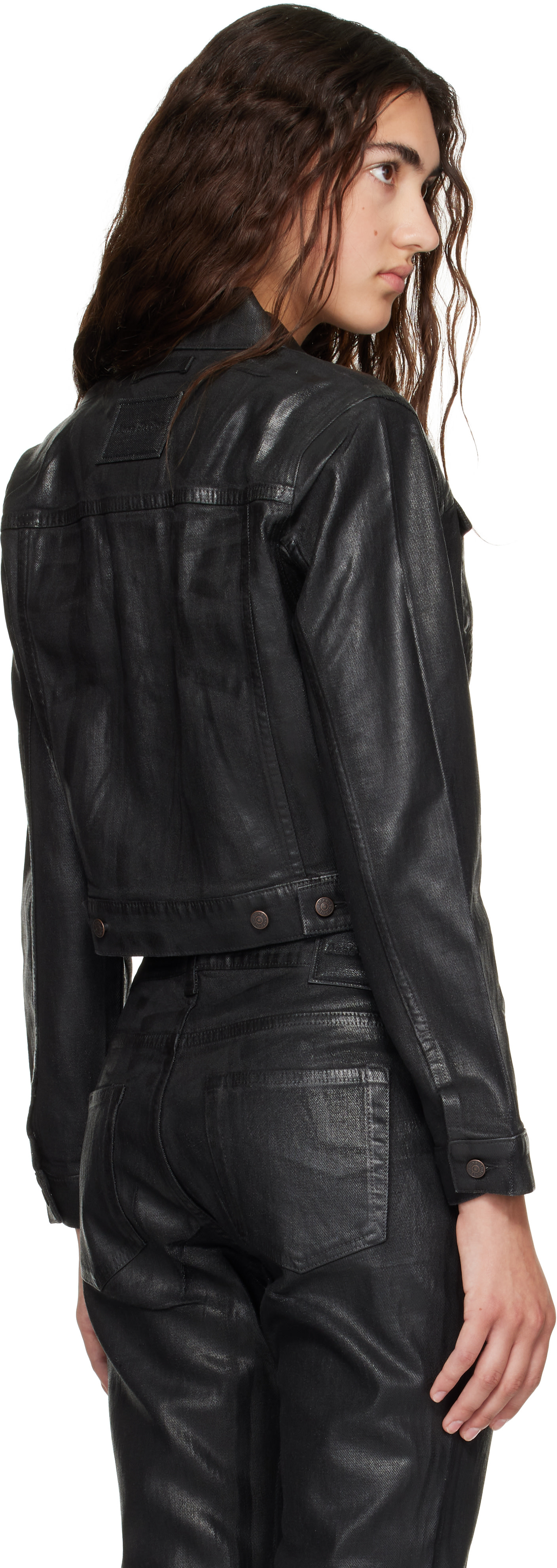 Acne Studios - Black Fitted Denim Jacket
