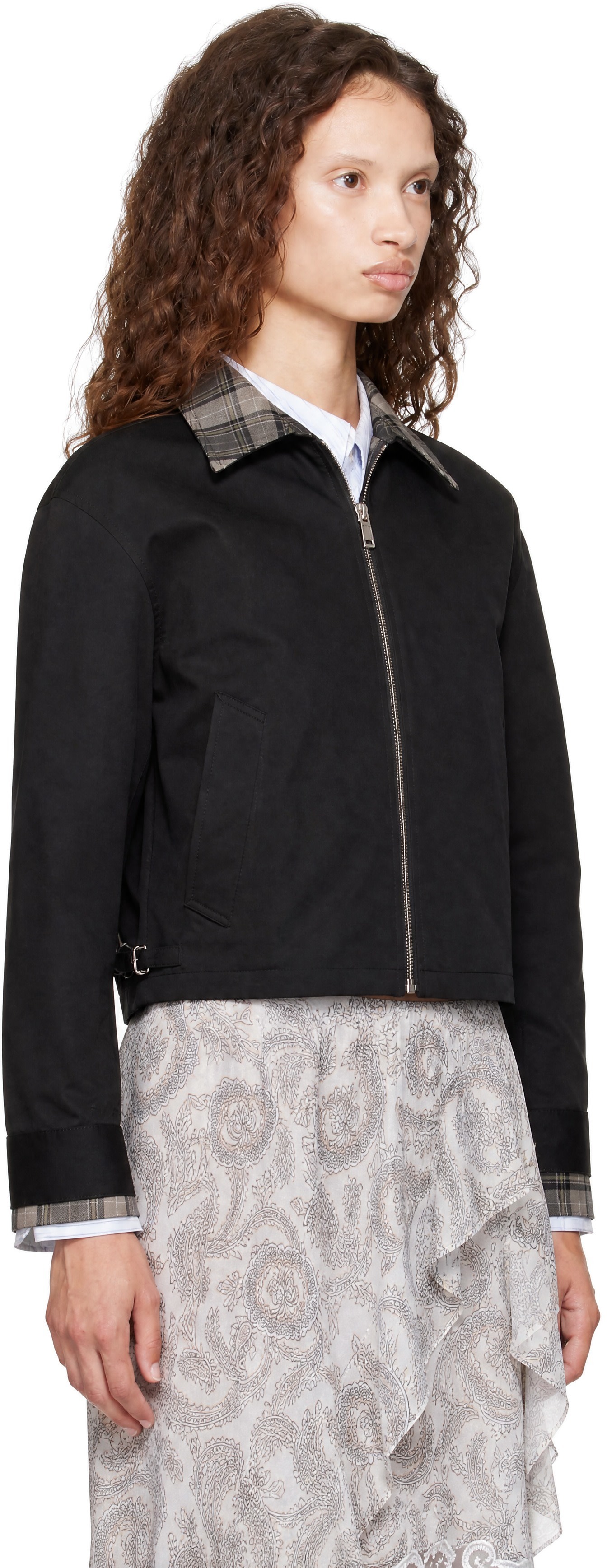 Acne Studios - Black Layered Garbardine Jacket