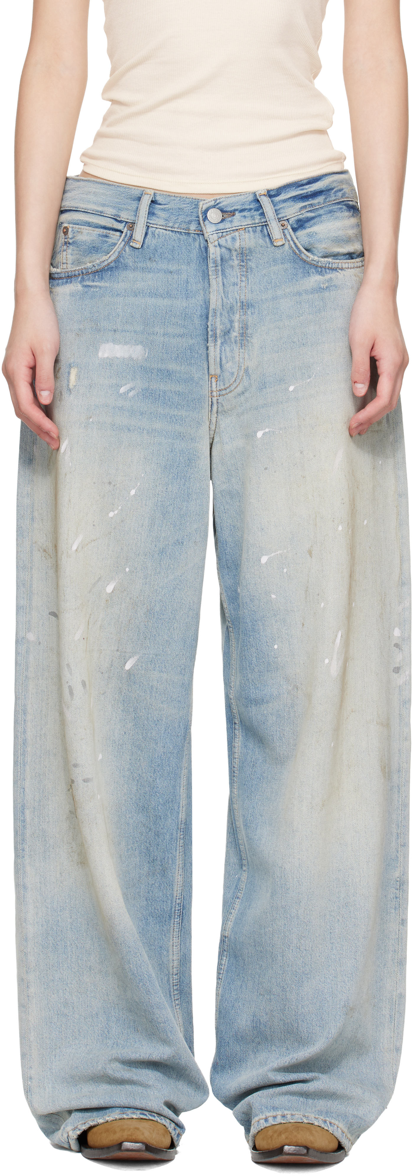 Acne Studios - Jean décontracté 1981 bleu