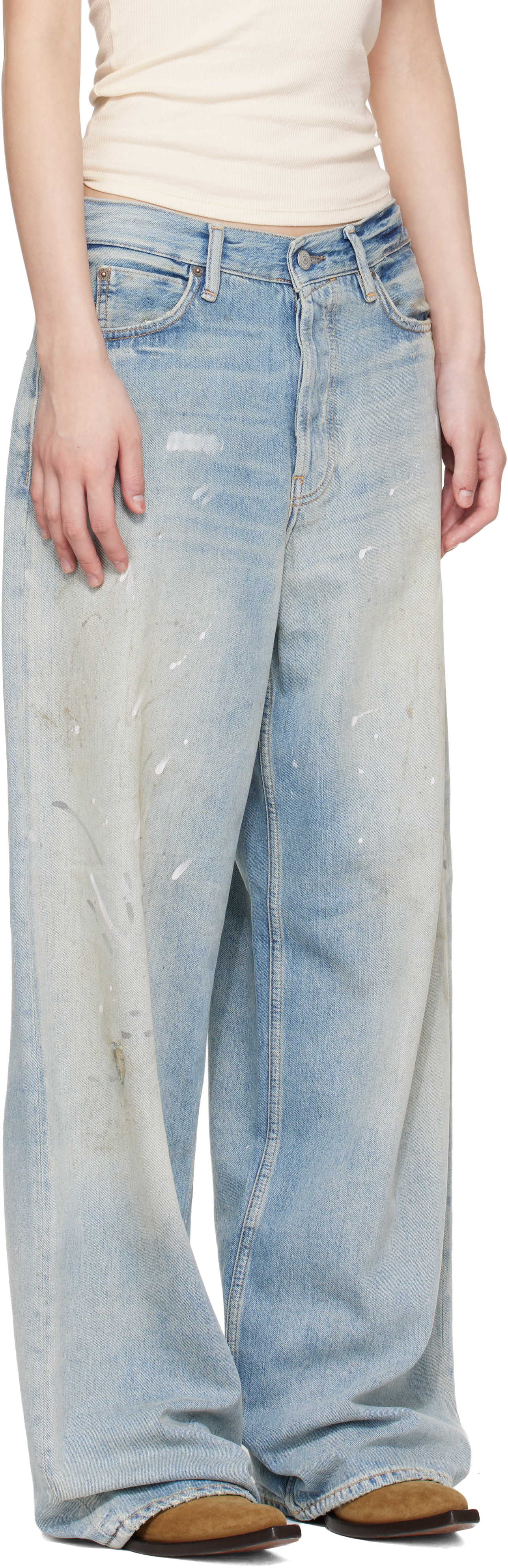 Acne Studios - Jean décontracté 1981 bleu