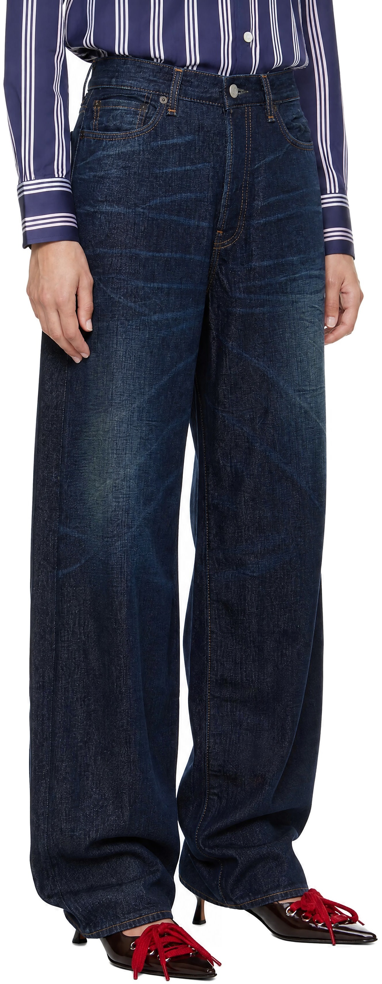 Acne Studios - Jean décontracté 1981 bleu