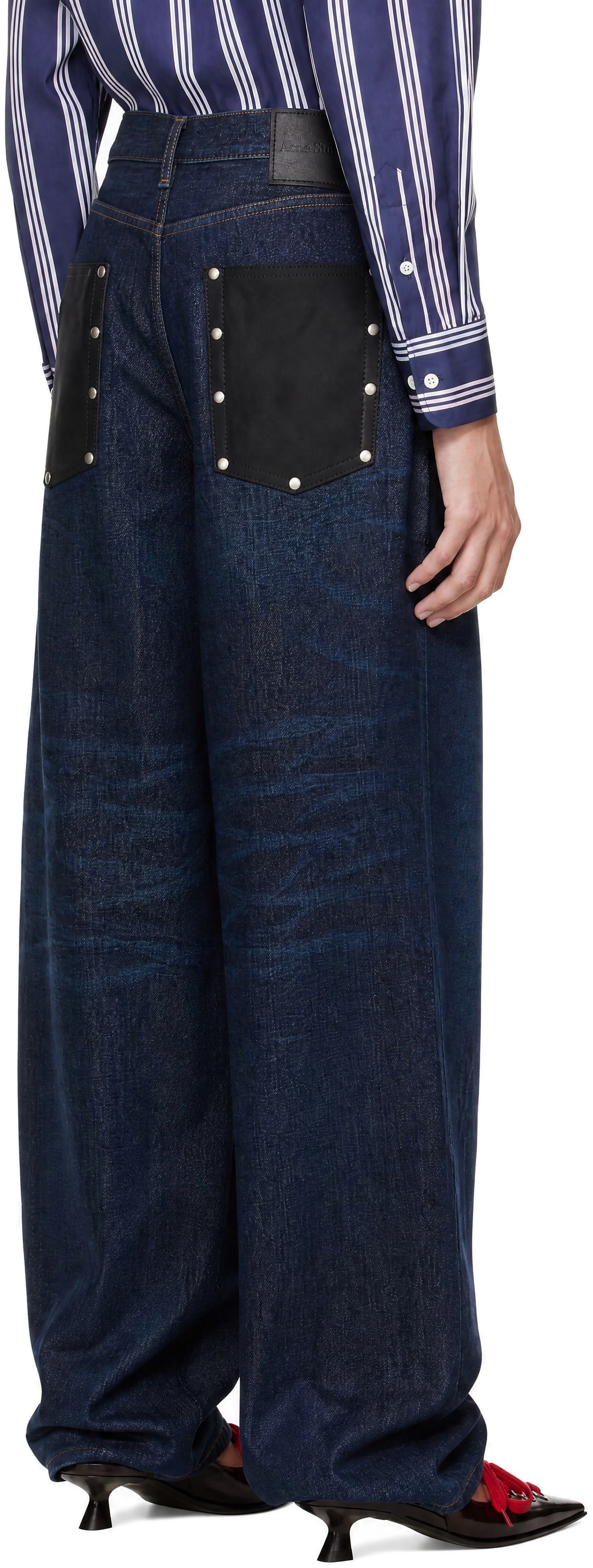Acne Studios - Jean décontracté 1981 bleu
