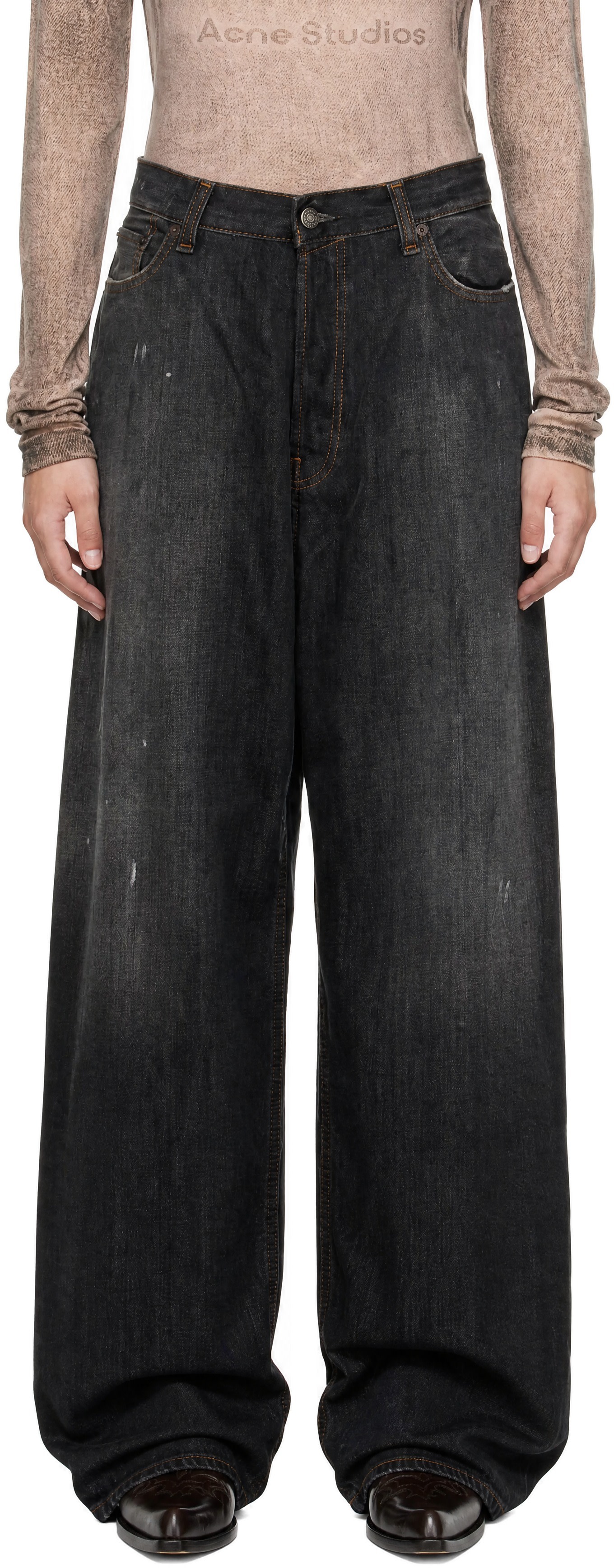 Acne Studios - Jean décontracté 2023 U noir