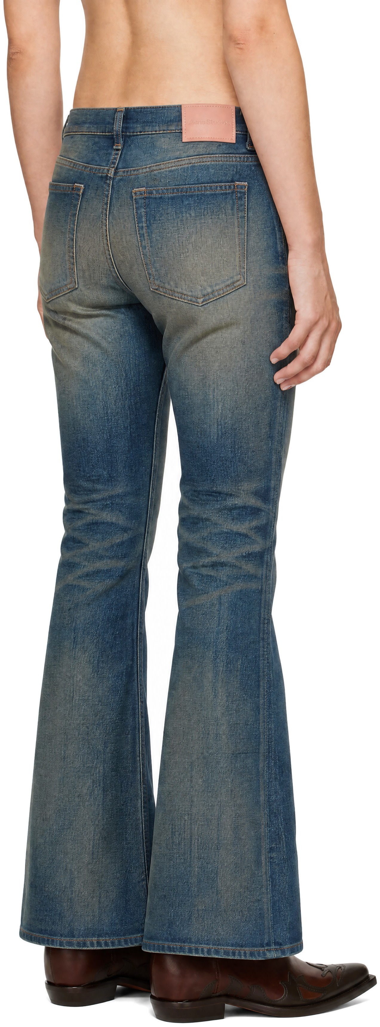 Acne Studios - Jean ajusté 2025F bleu
