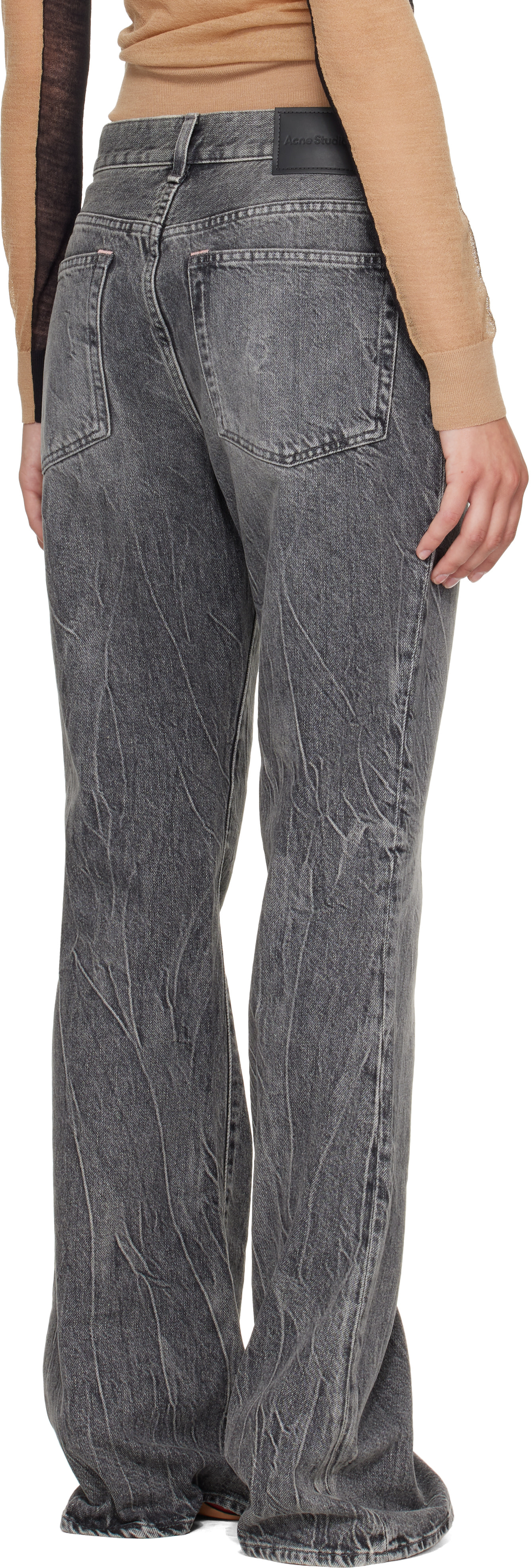 Acne Studios - Jean ajusté 2025F gris