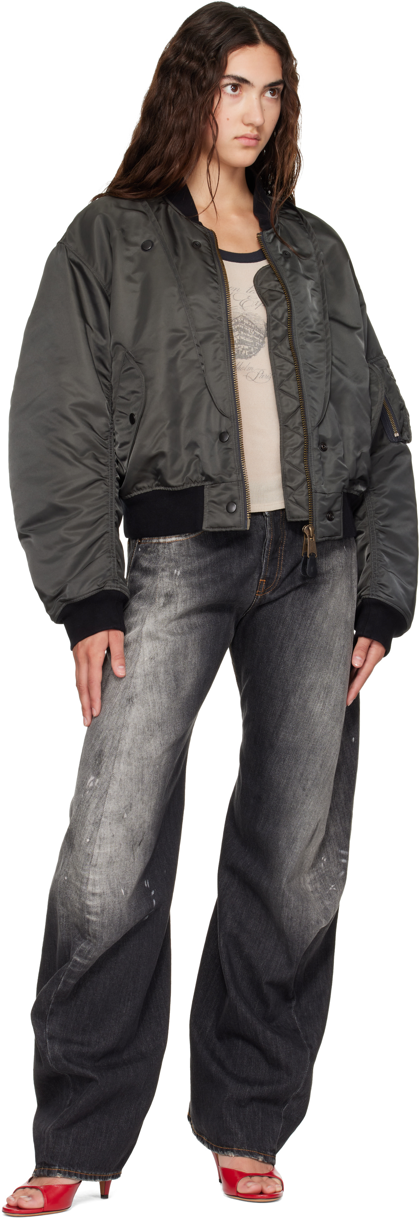 Acne Studios - Jean décontracté 2006F noir