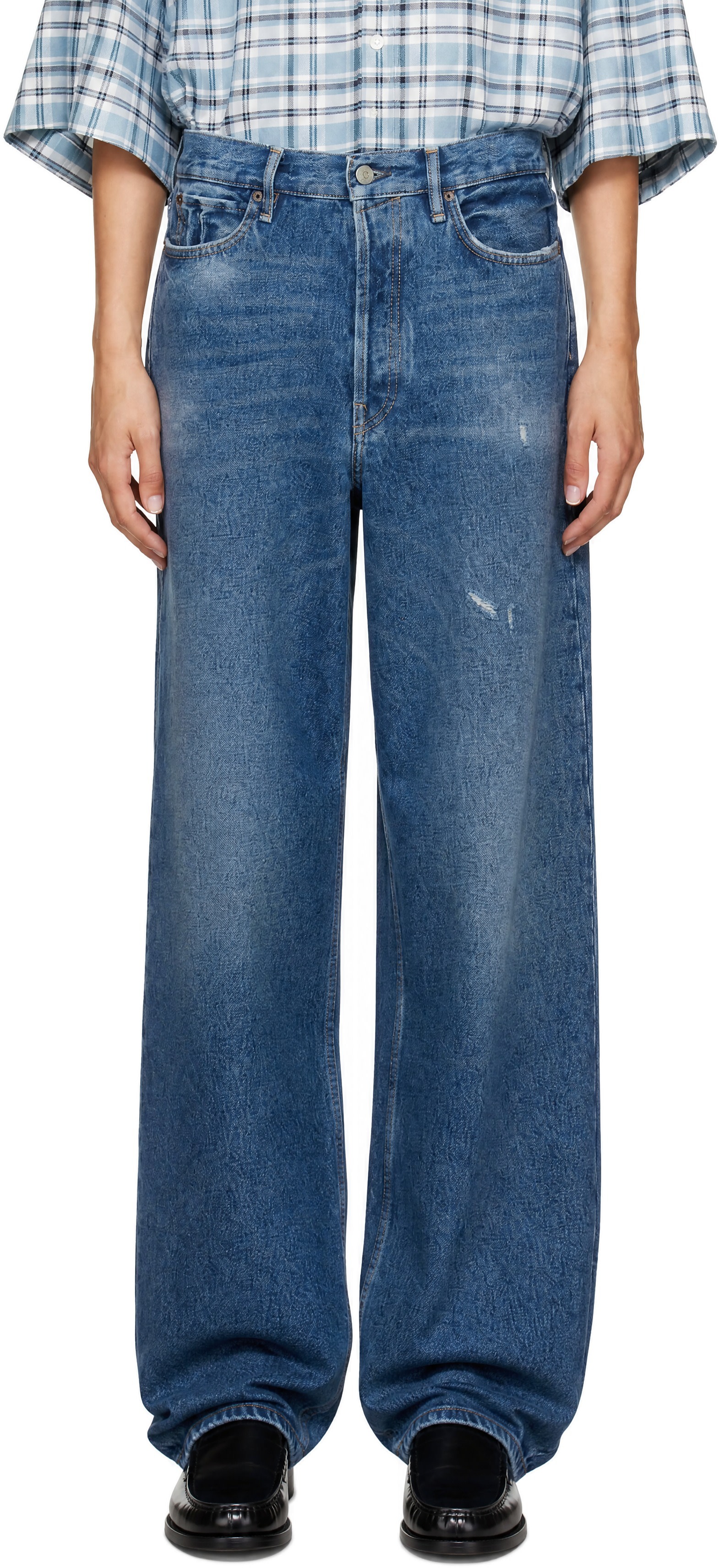 Acne Studios - Jean décontracté 1981 bleu