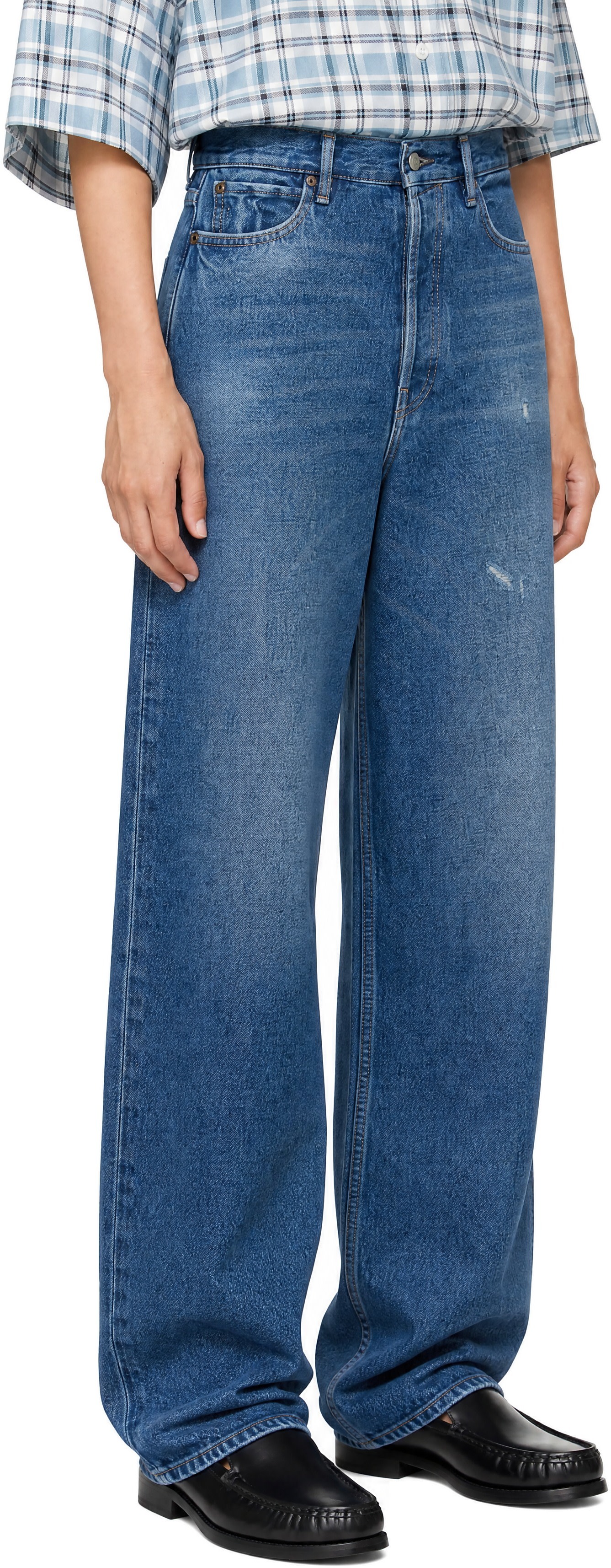 Acne Studios - Jean décontracté 1981 bleu