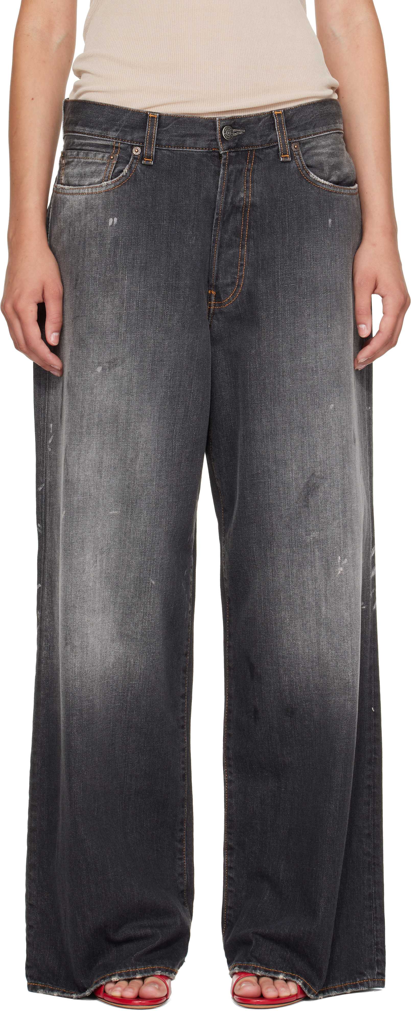 Acne Studios - Jean décontracté 1981 noir
