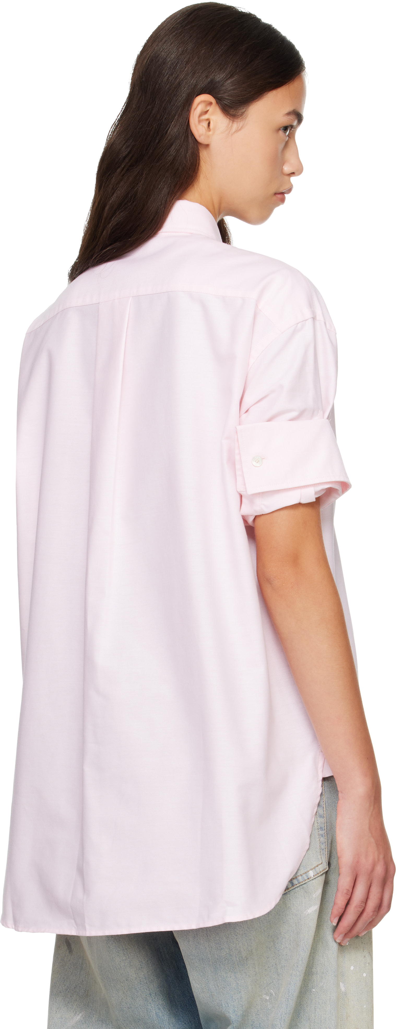 Acne Studios - Chemise rose en coton