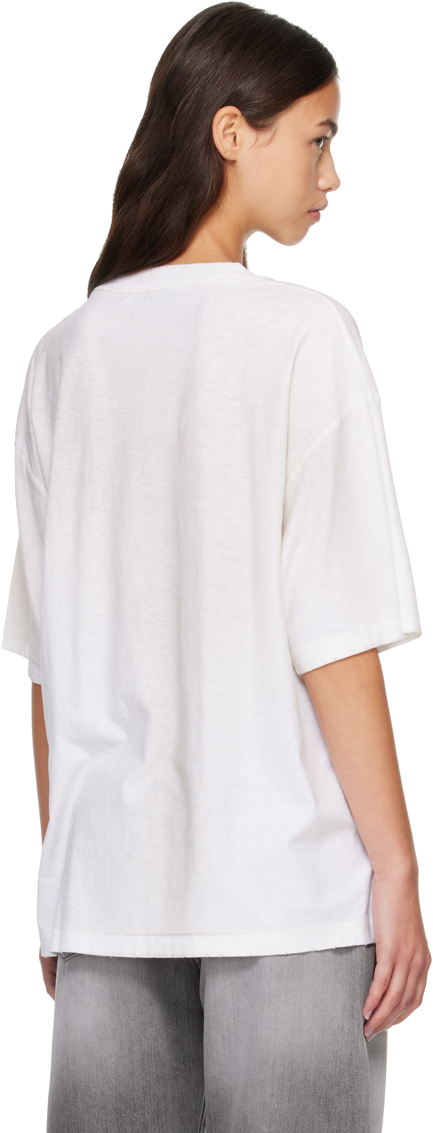 Acne Studios - White Sprayed Logo T-shirt