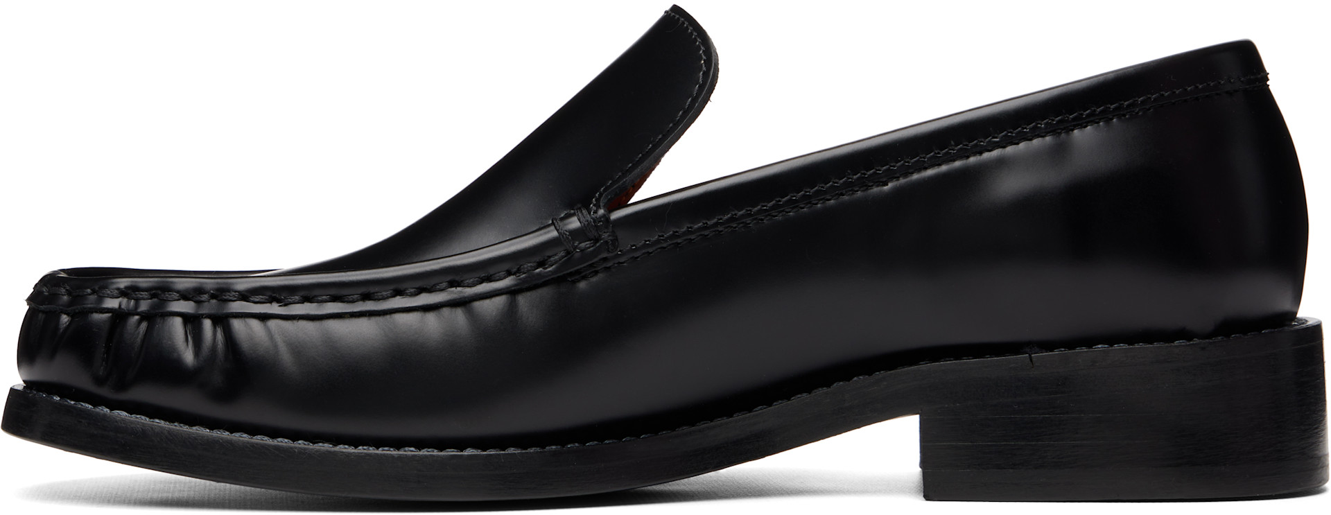 Acne Studios - Flâneurs noirs en cuir