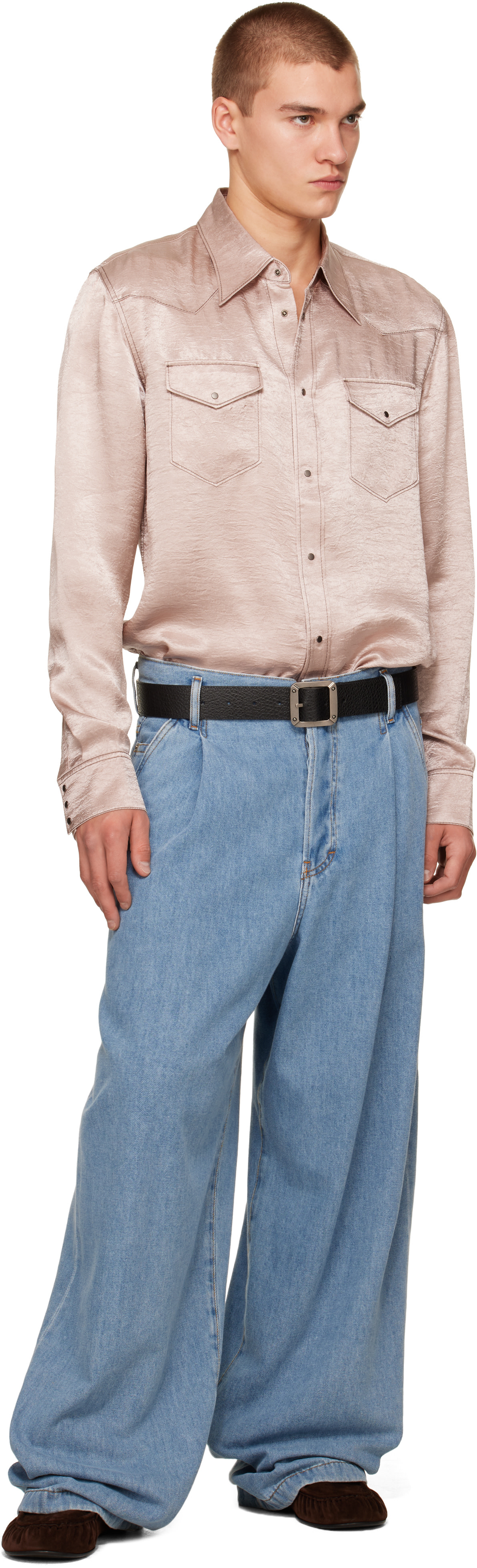Acne Studios - Black Reversible Leather Belt